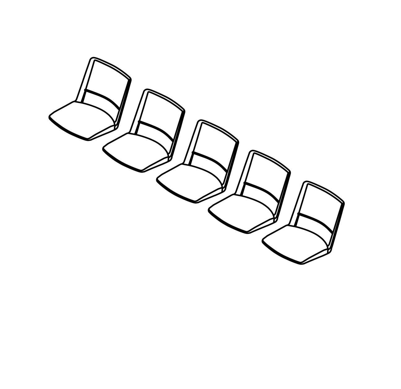  5 places, 299 cm Pied V : +27 cm Pied FIL : +25 cm 