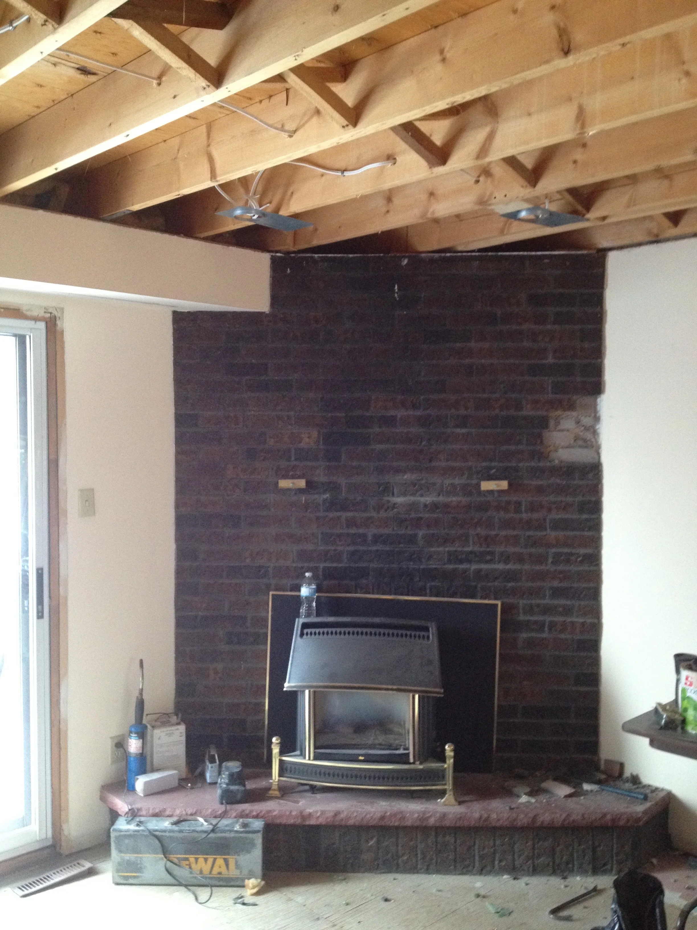 Fireplace before Toronto Renovation.JPG