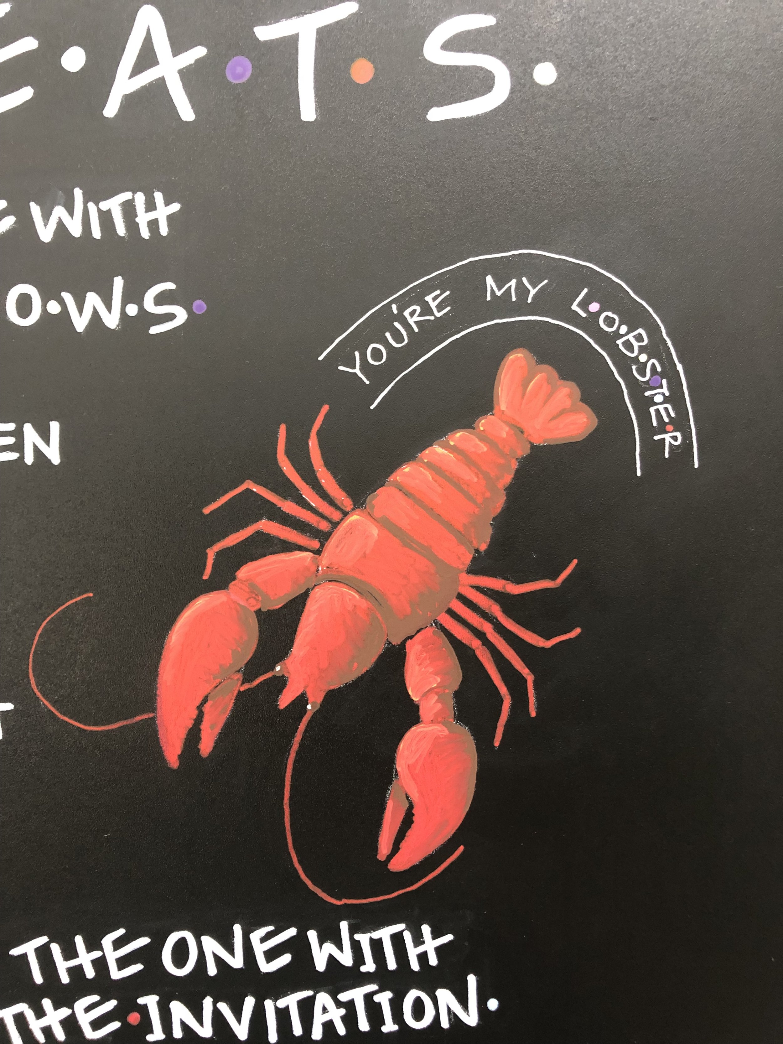 You're my lobster