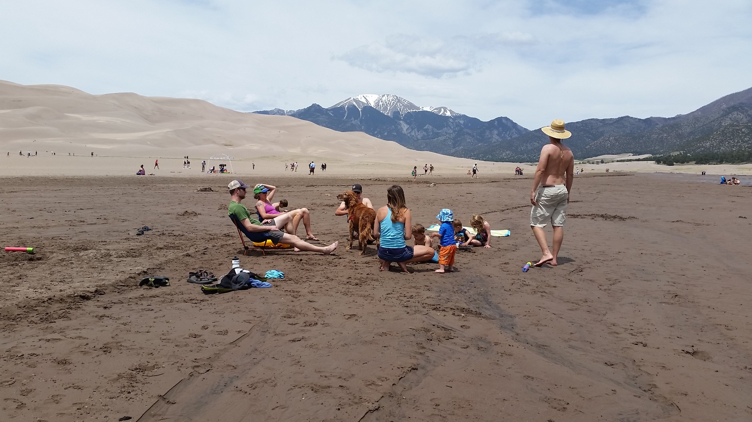 Great Sand Dunes National Park with Butzens and Robsinson/Stensen fams