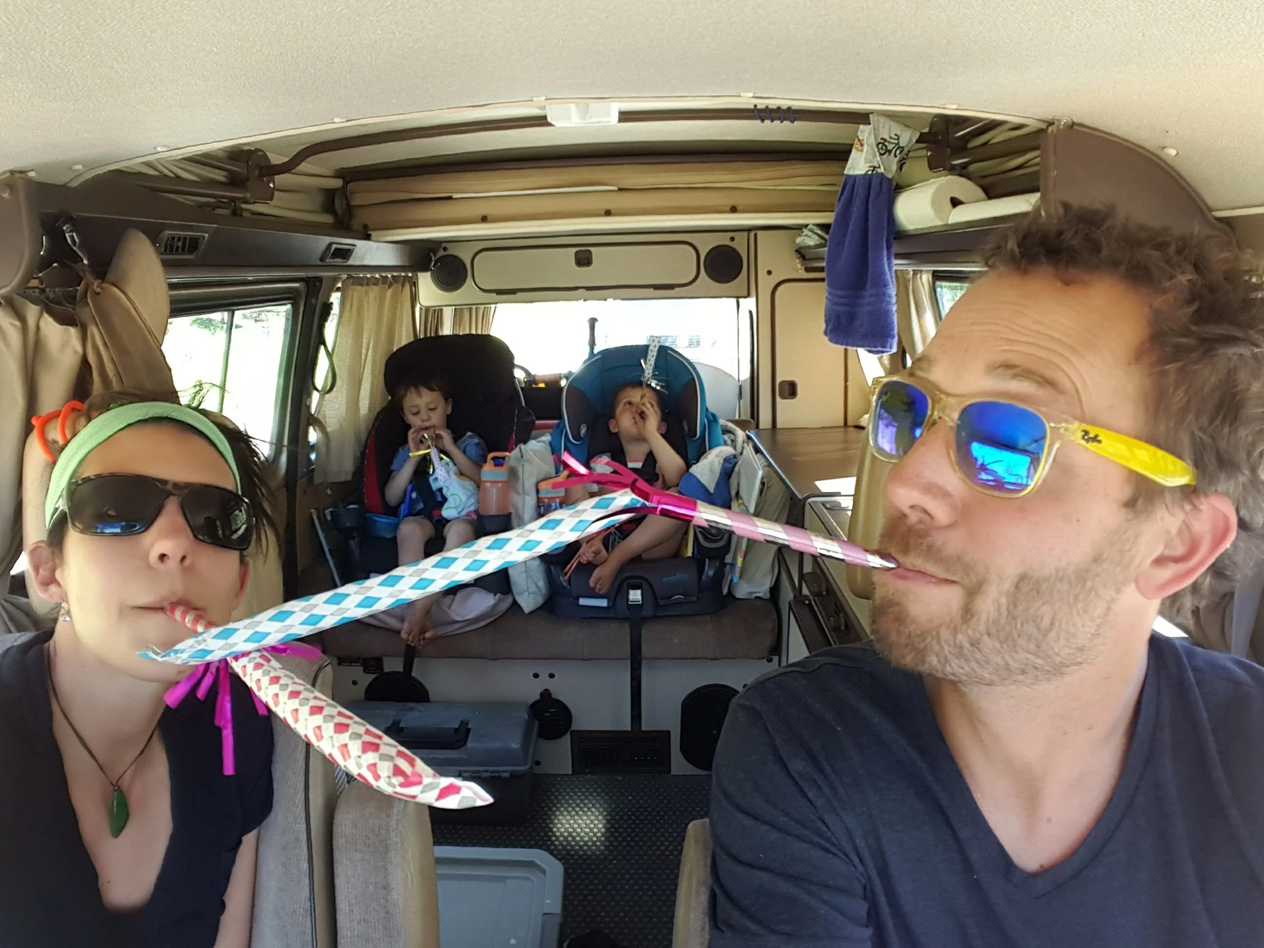Let the road trip (and celebrating) begin!