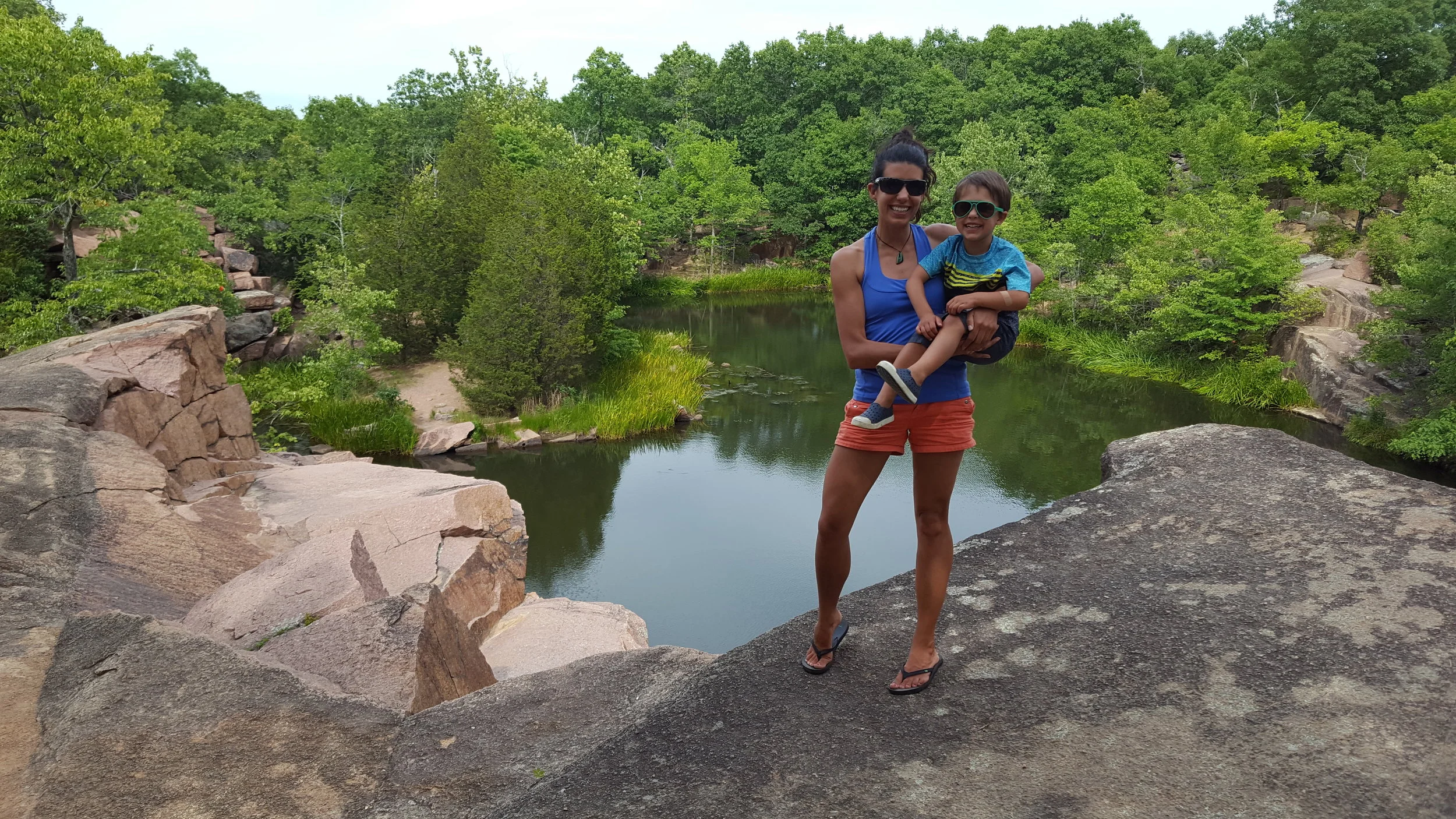 Elephant Rocks State Park - Missouri, Lindsay and Bennett