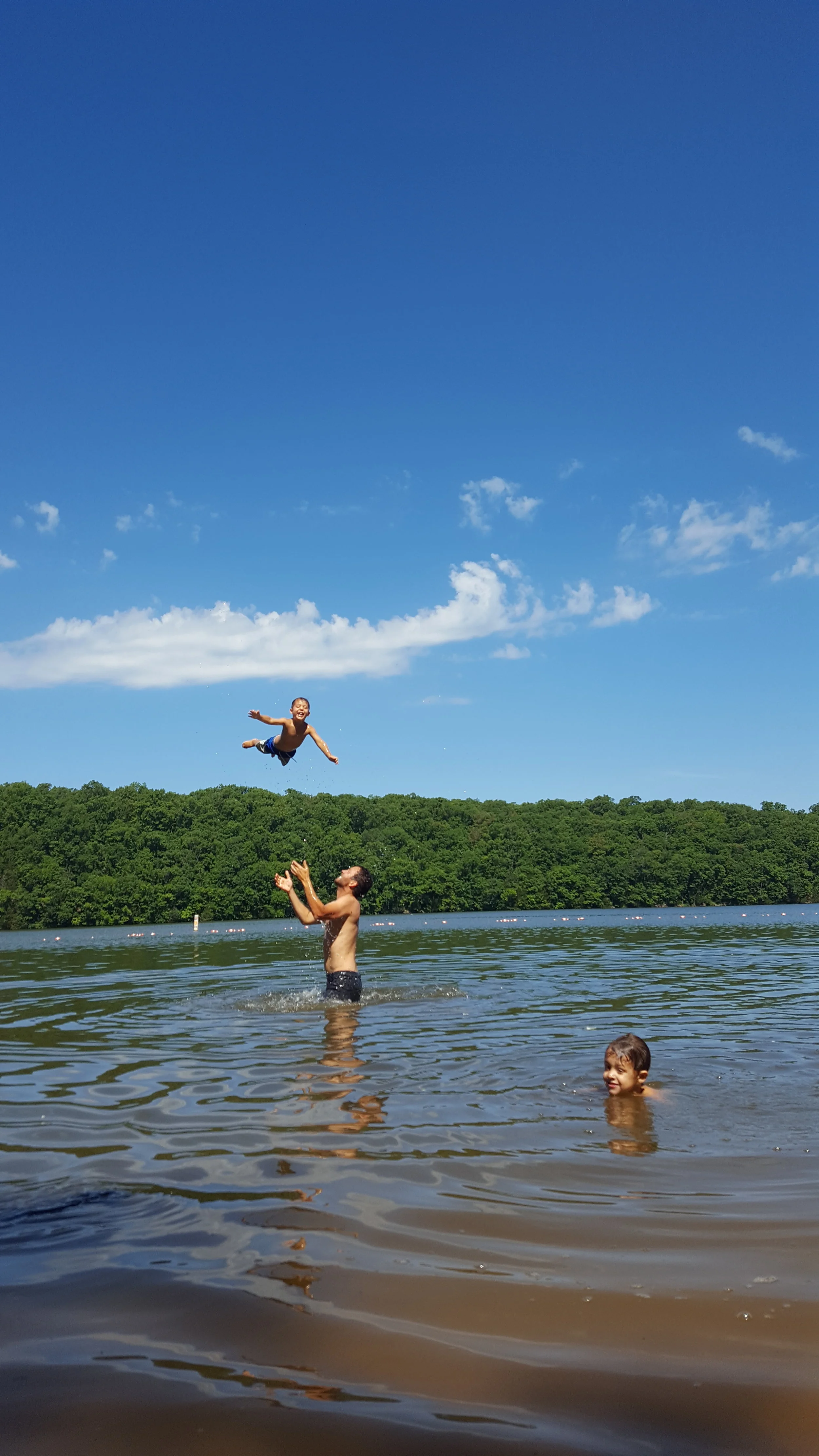 We lived at the campground beach for three days. It was heavenly. 