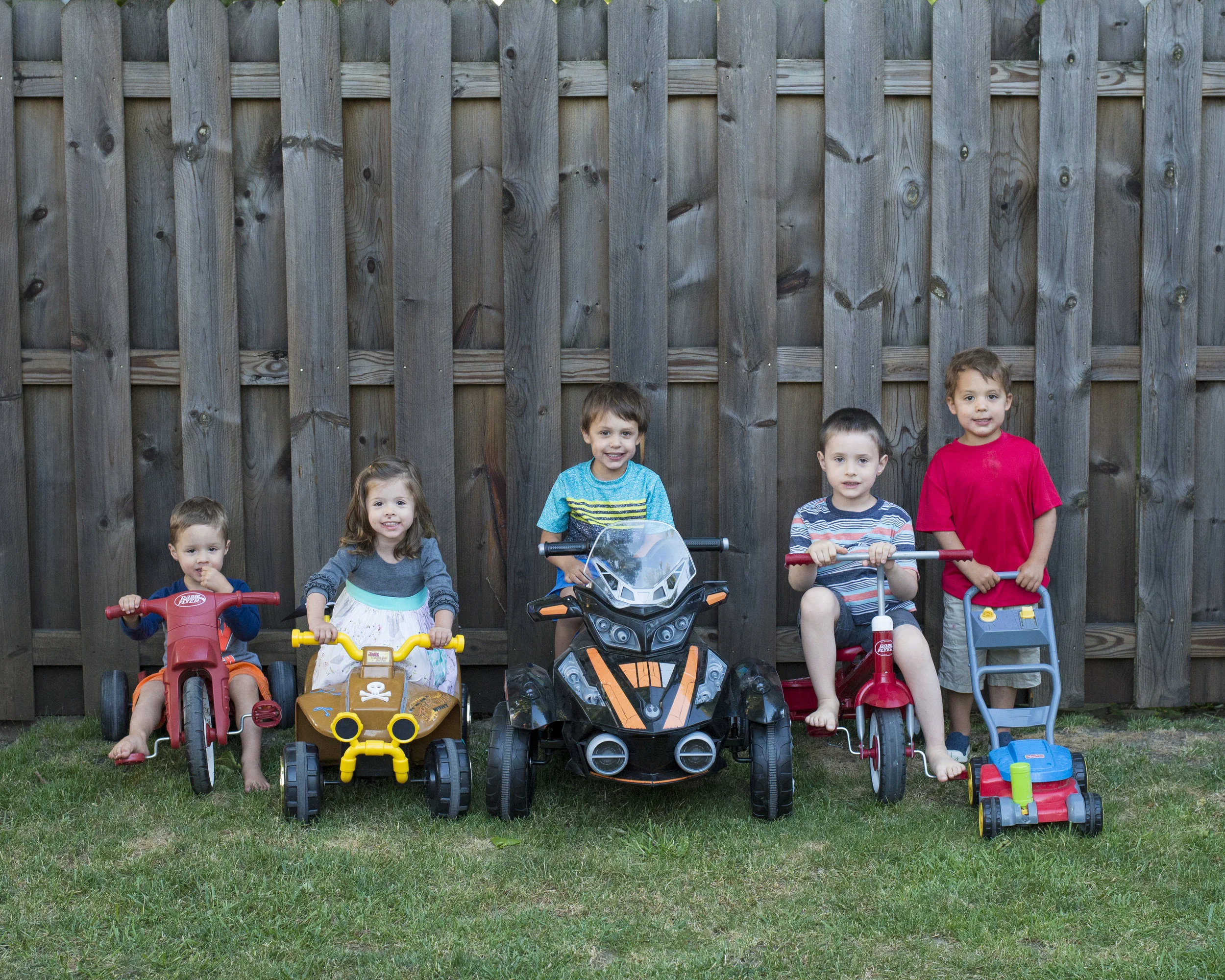 Cousin time at Ashley and Paul's home - Logan, Kelsey, Bennett, Austin, Reid. Thanks for the photo, Ashley!