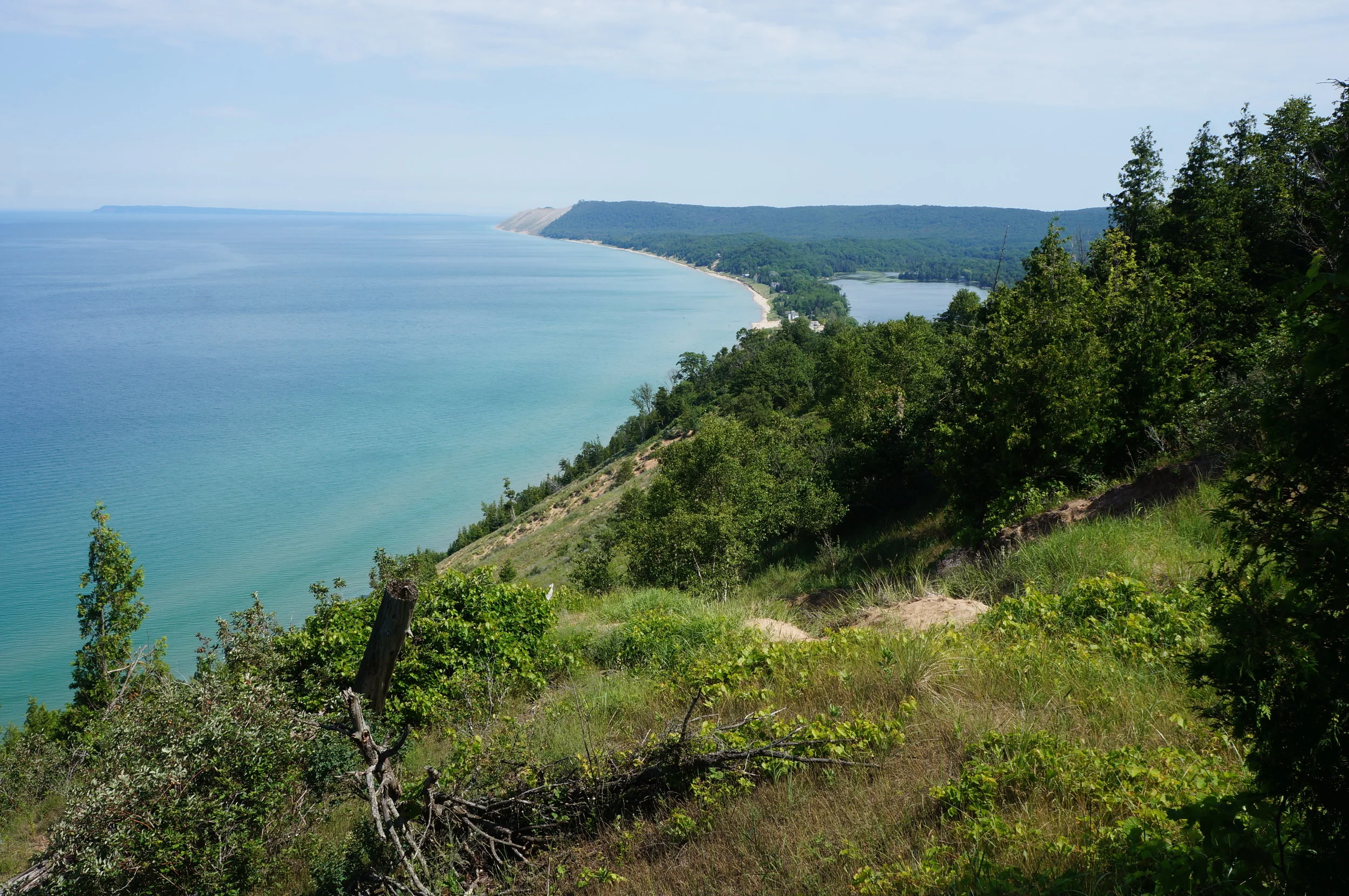 Empire Bluff Trail, Sleeping Bear Dunes, Michigan. 