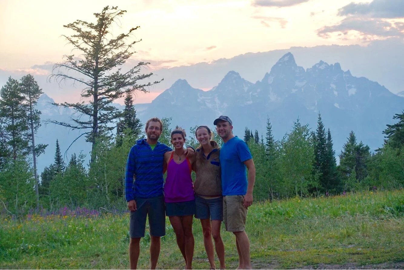 One last sunset with the Rods.