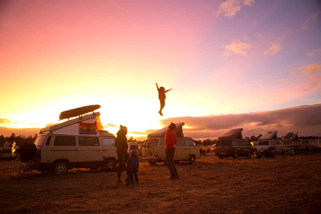 Descend on Bend event, Oregon - Picture taken at random by Richard Sjösten from Sweden! Another flying jib!
