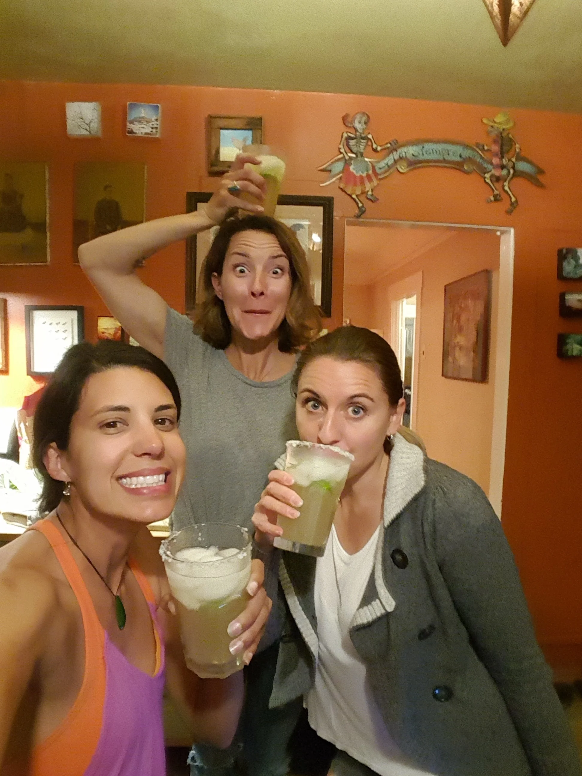 Margaritas (with extra salt!)
