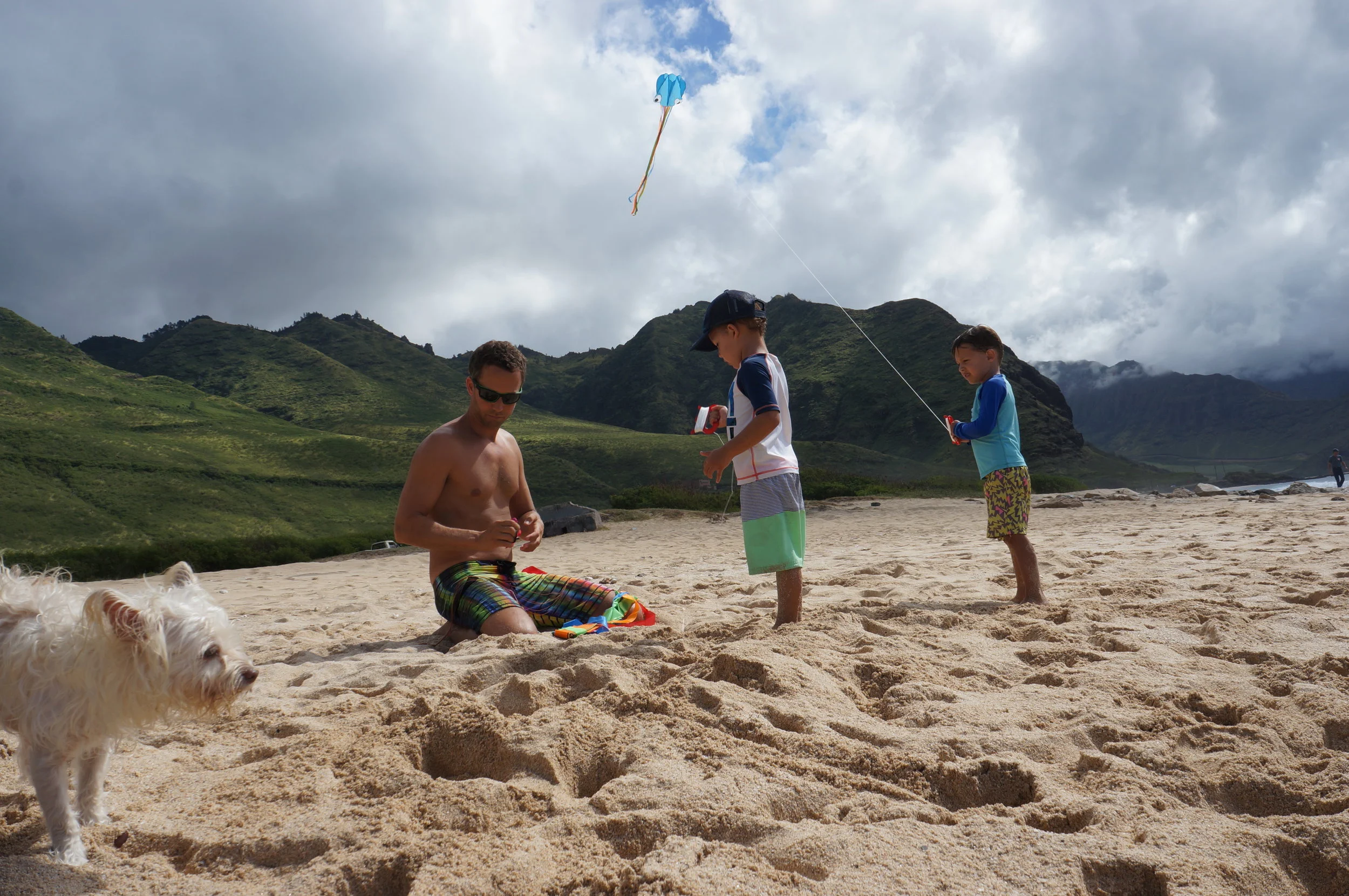 Yokohama Beach, West Oahu.