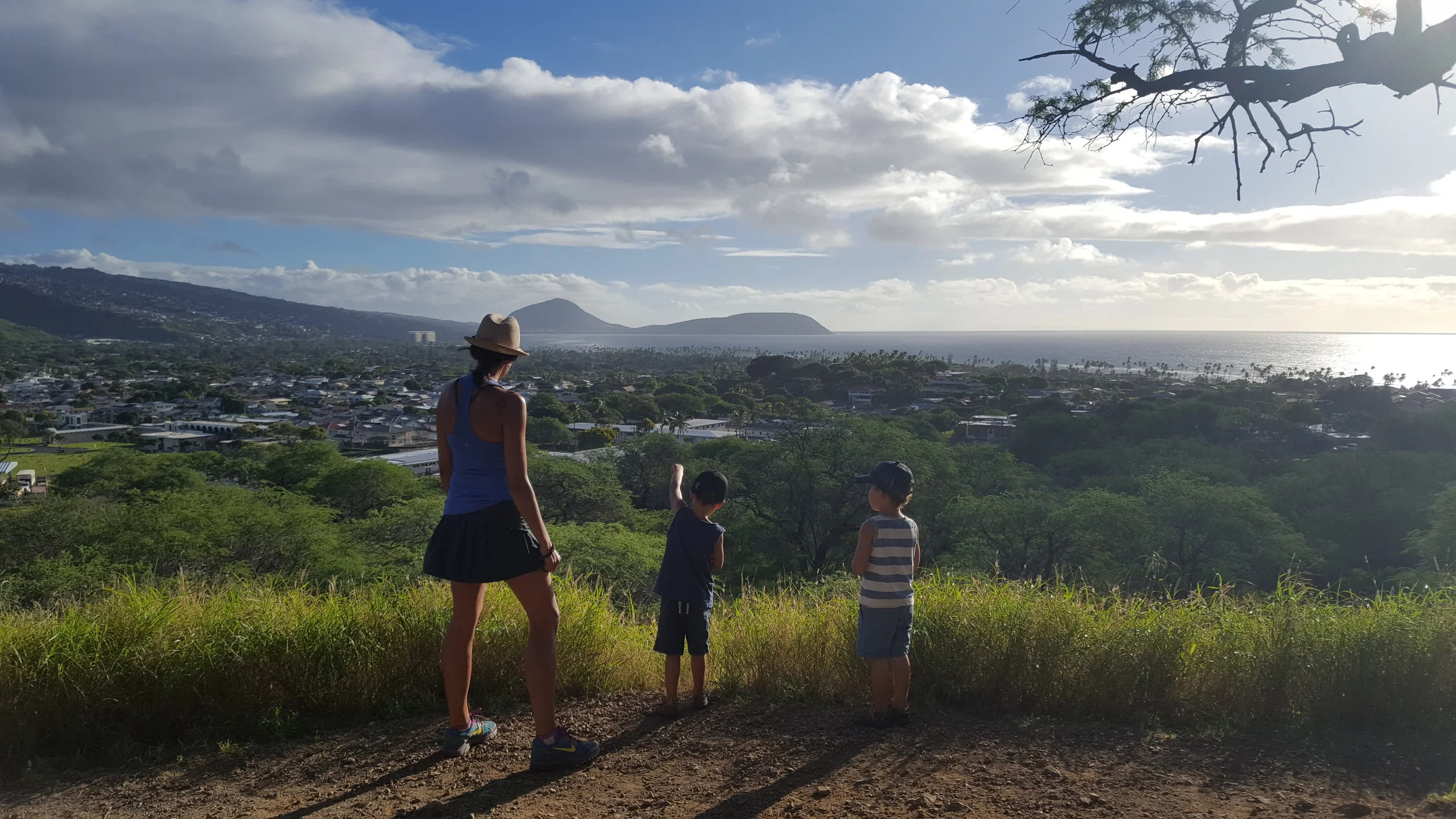 A view looking towards Makapu'u. 