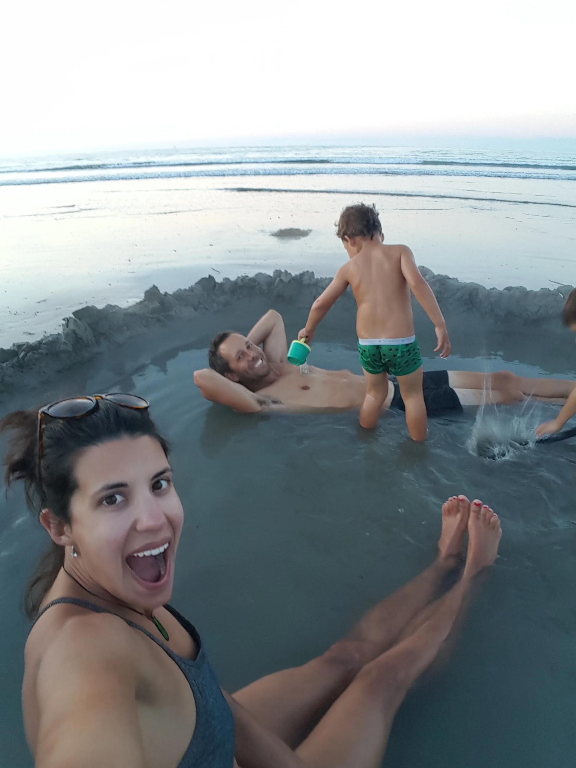 Hot water beach heaven!