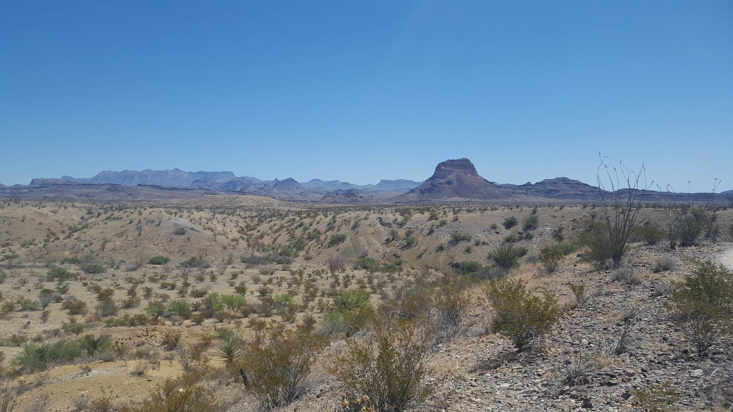 Views from Terlingua Abajo dispersed sites. 