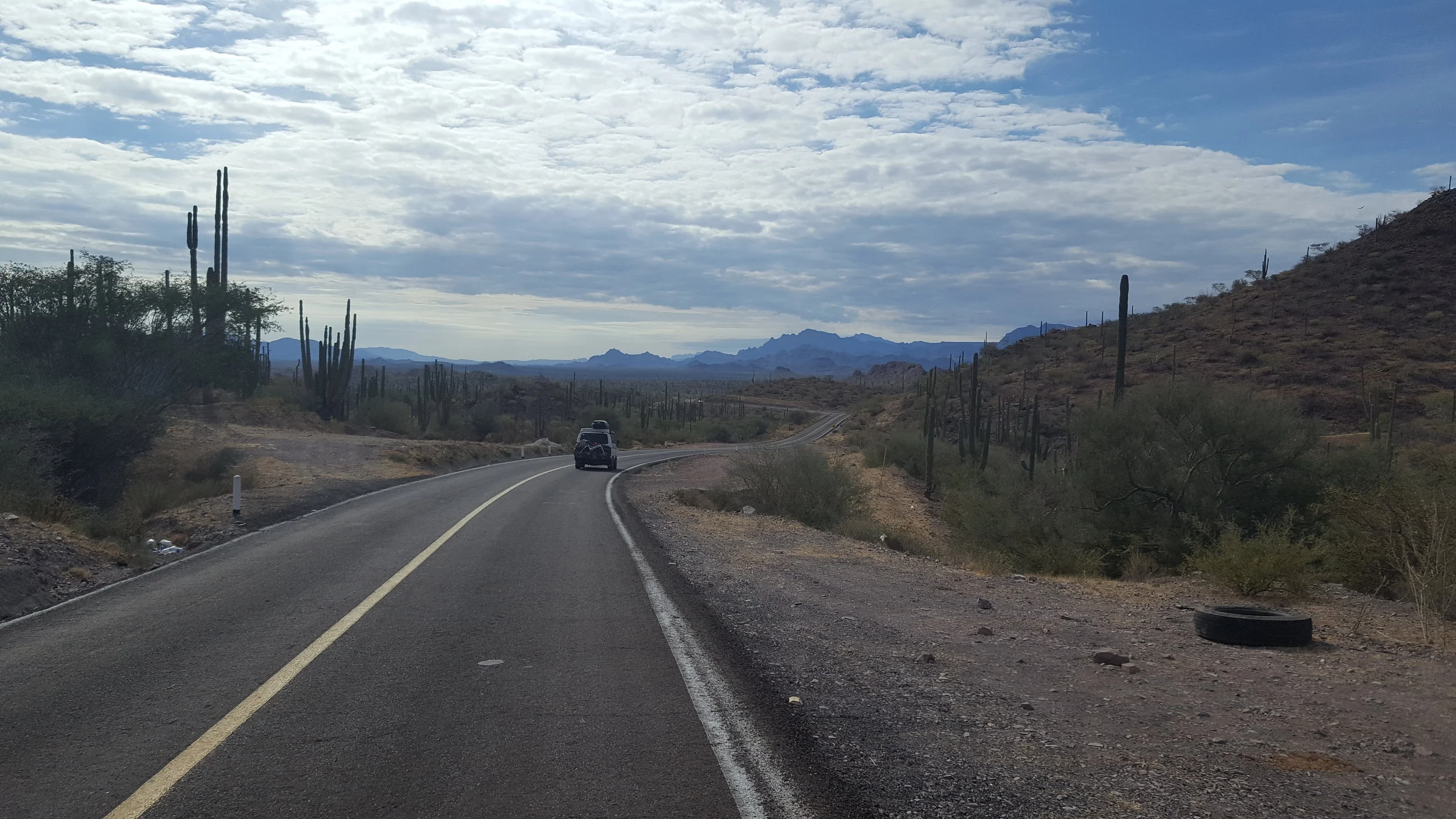 Off we head towards Loreto.