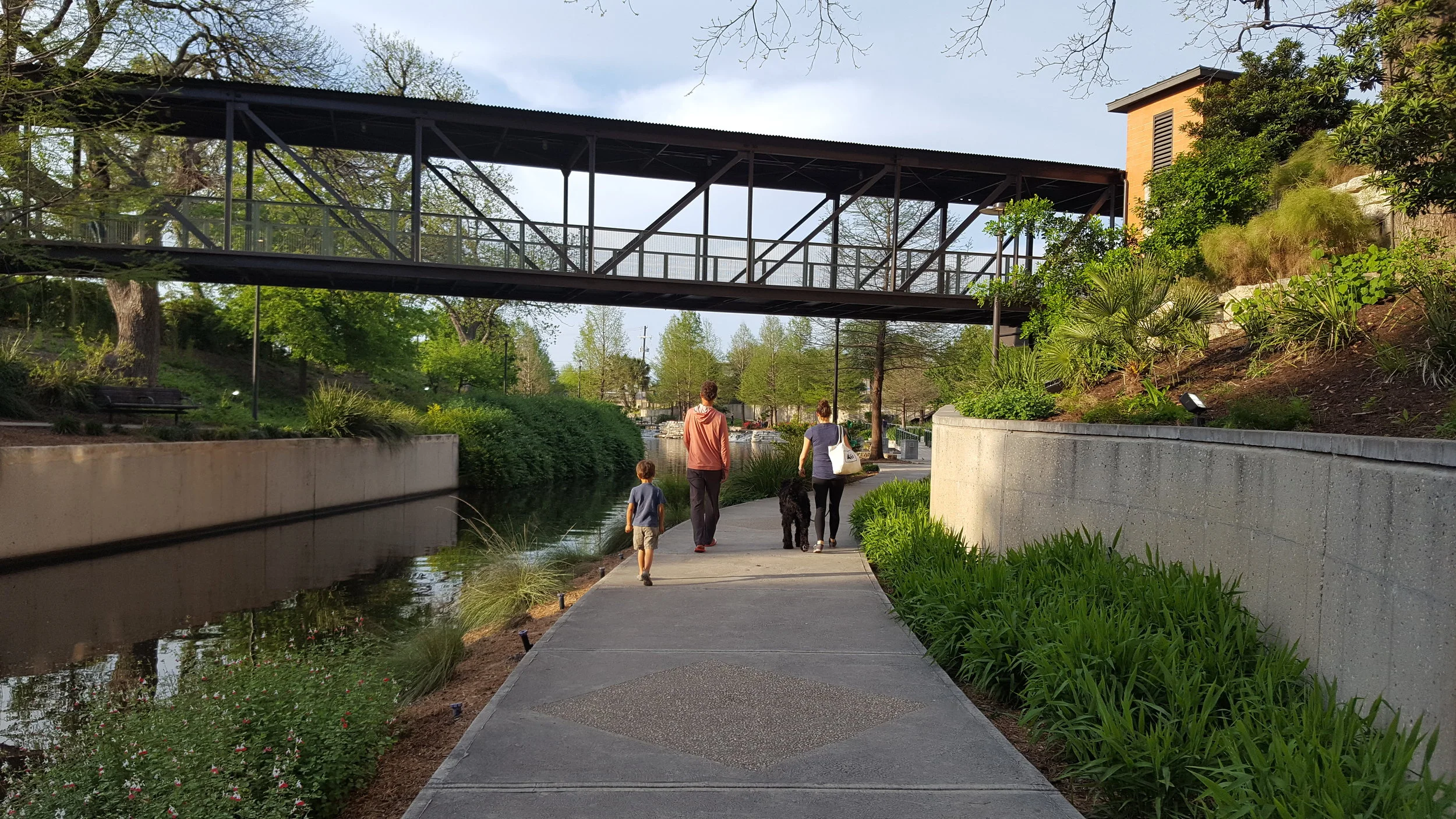 Riverwalking in The Pearl District.