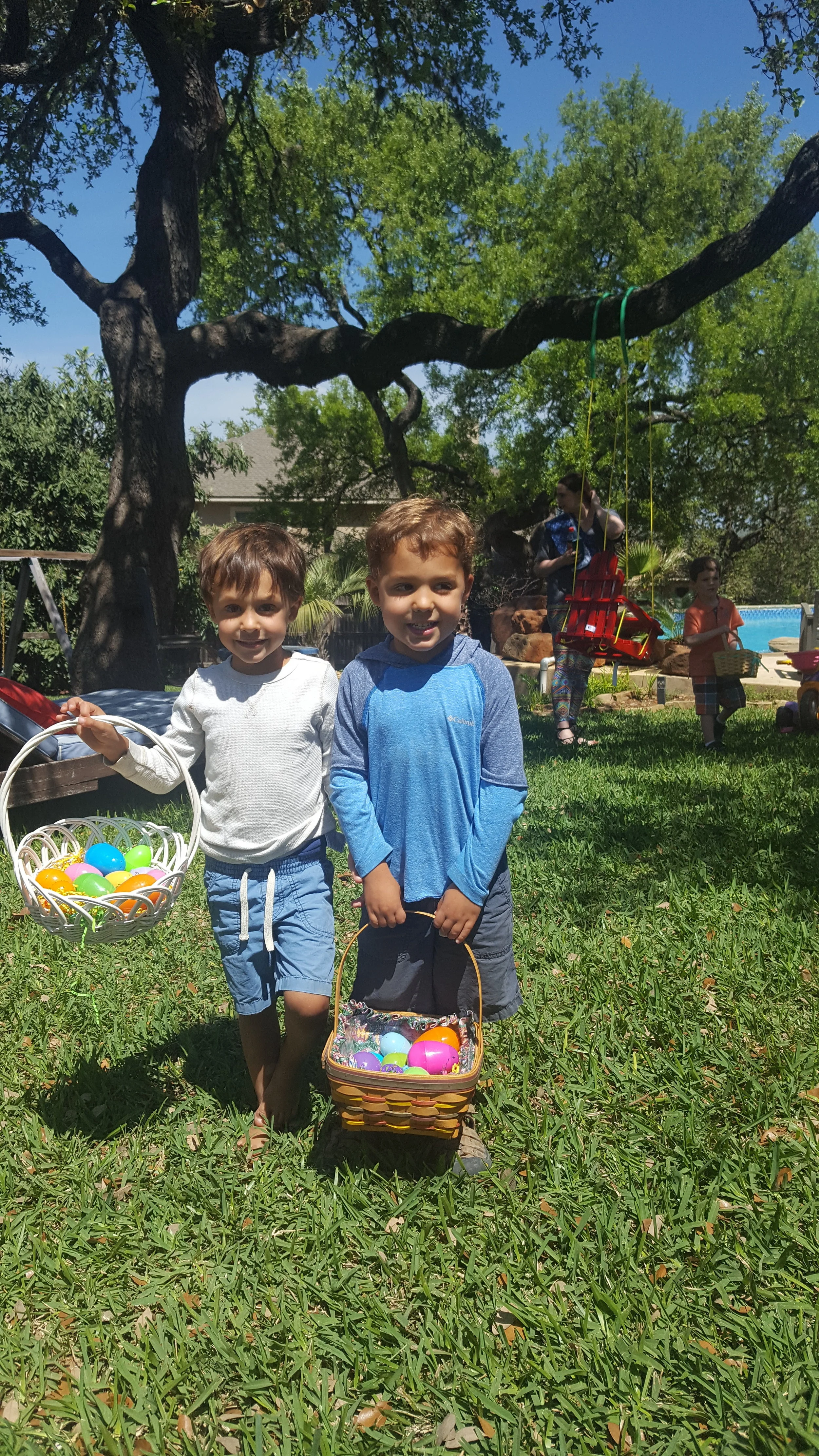 The prized eggs.