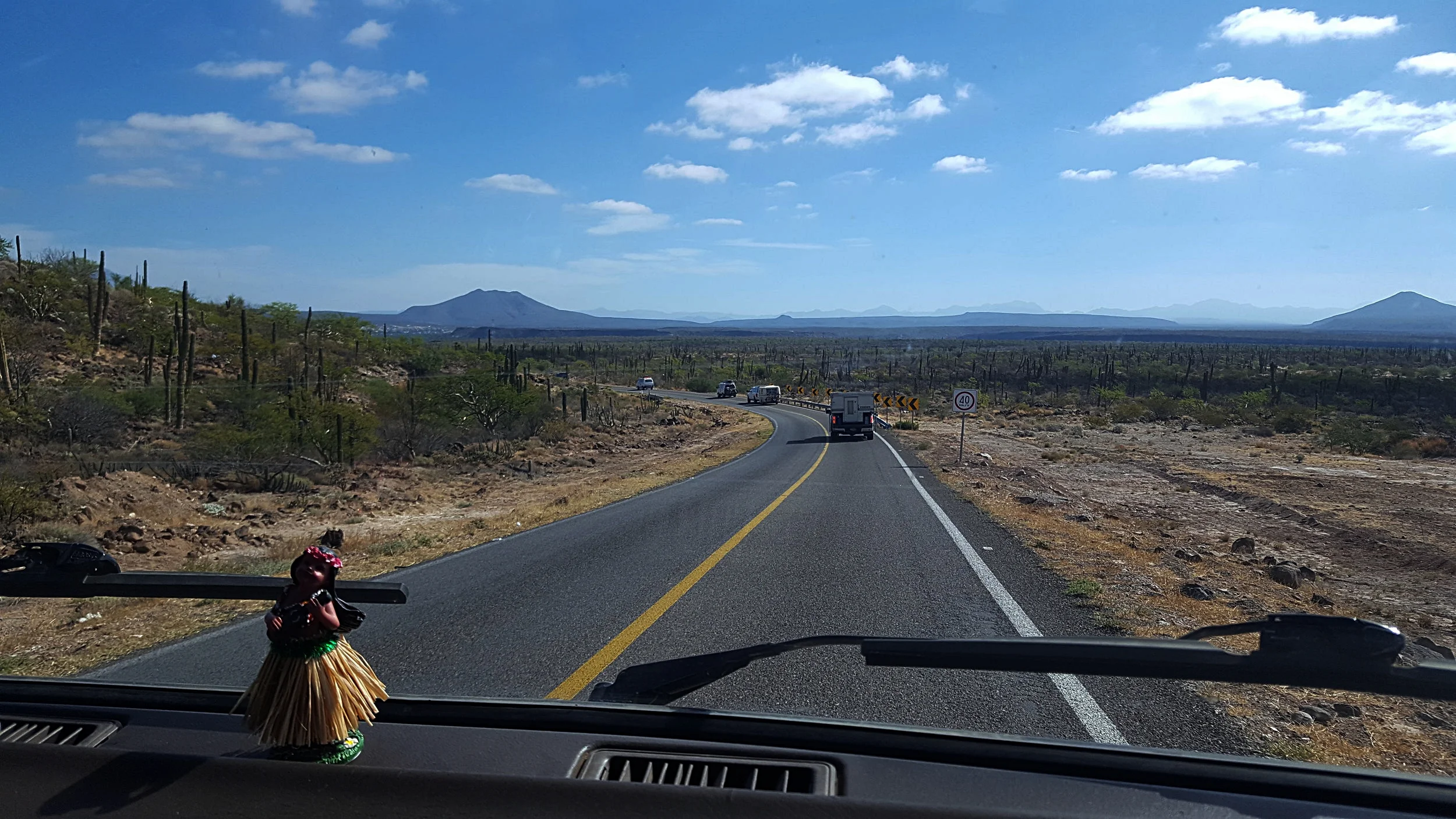 Approaching Guerrero Negro, Baja California Sur