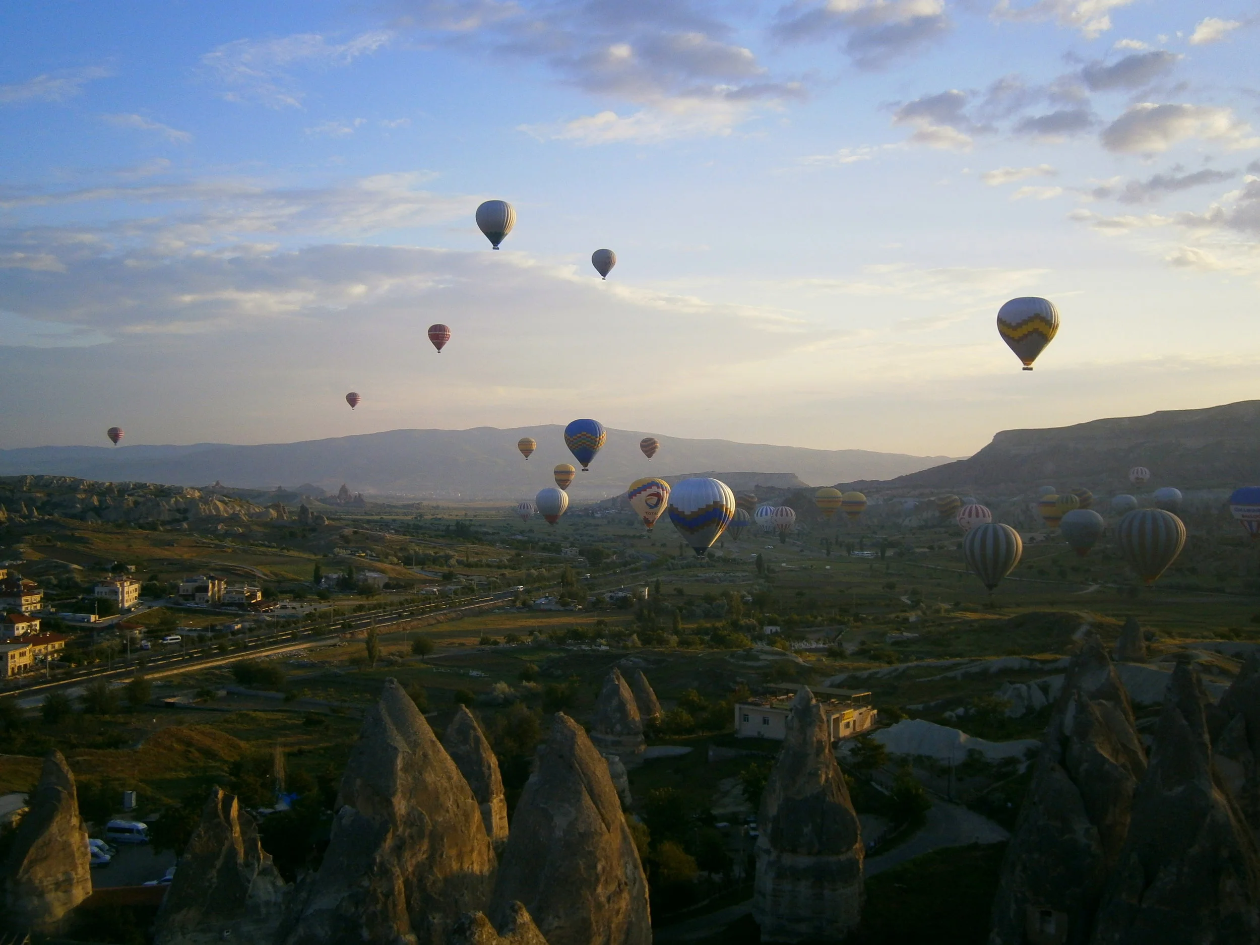 Possibly our favorite spot in all of Turkey??? This whole country is gorgeous but Cappadocia could have been.