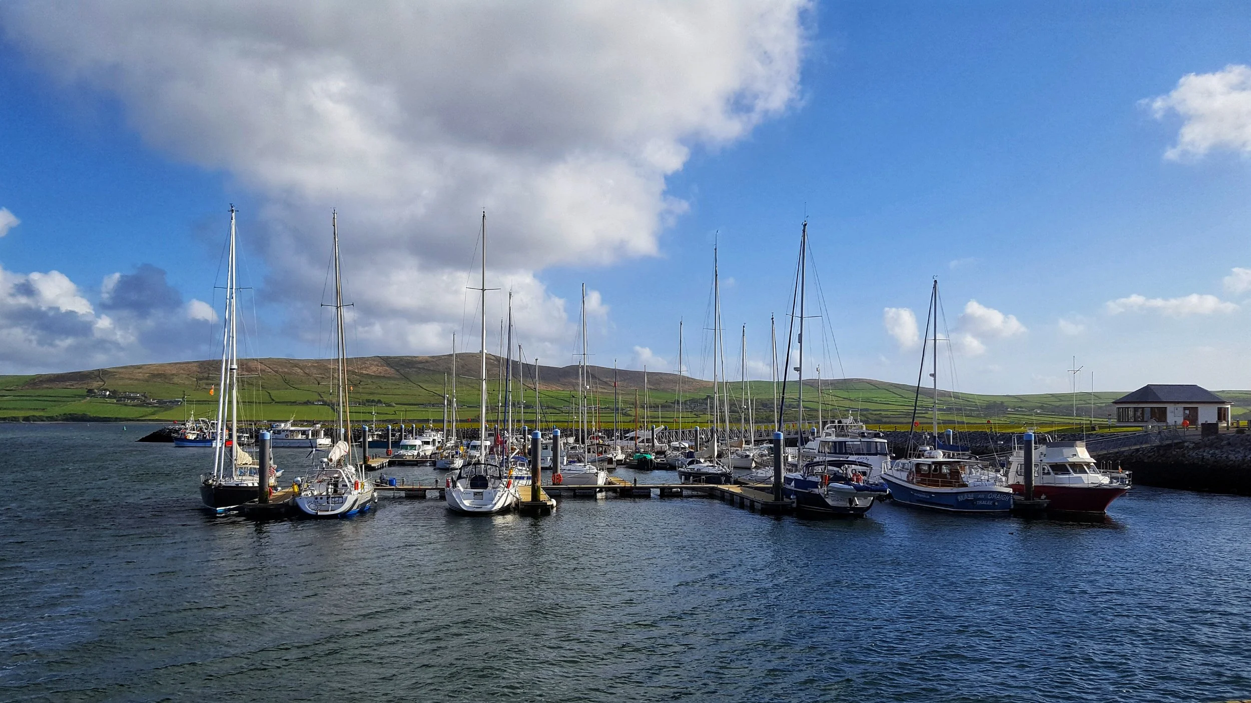 Dingle town Harbor