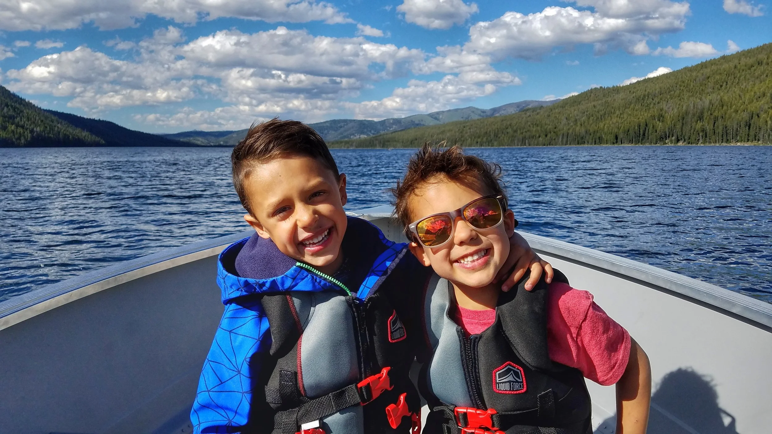 These two - Bennett & Reid, Redfish Lake, Idaho
