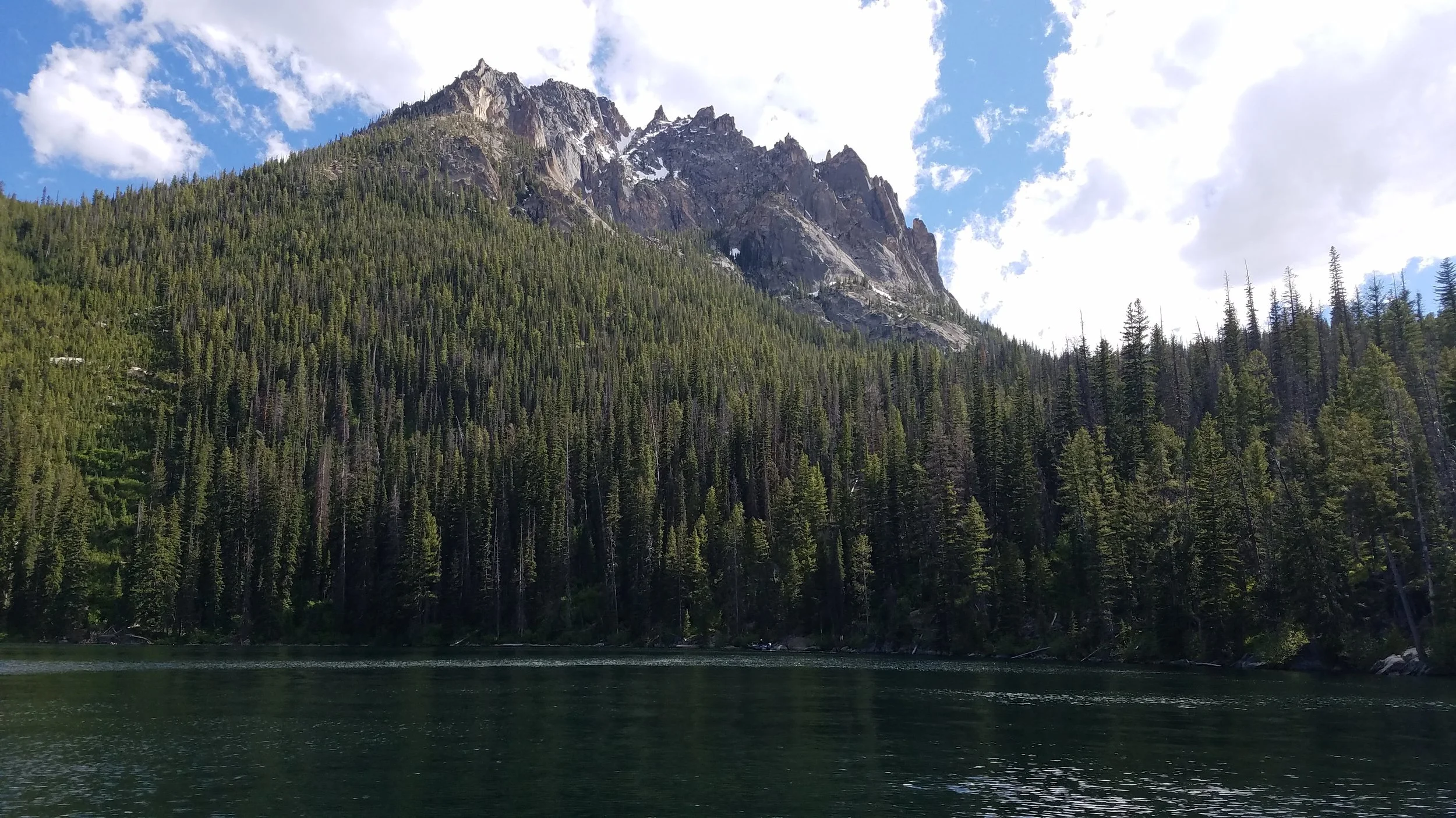Views from the water, Redfish Lake, Idaho