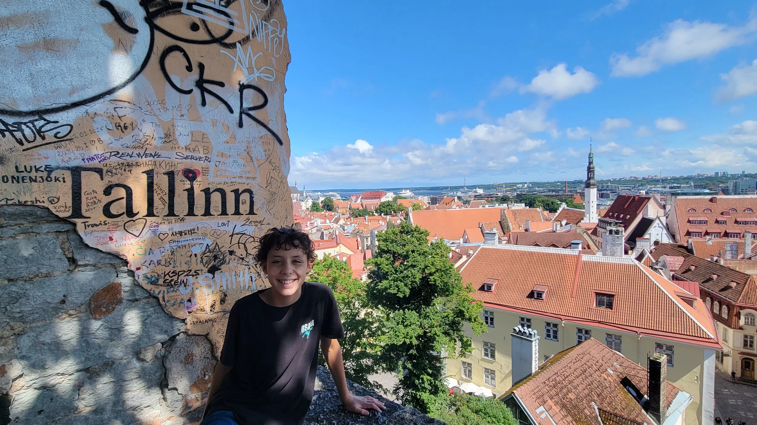This is Tallinn, Estonia!