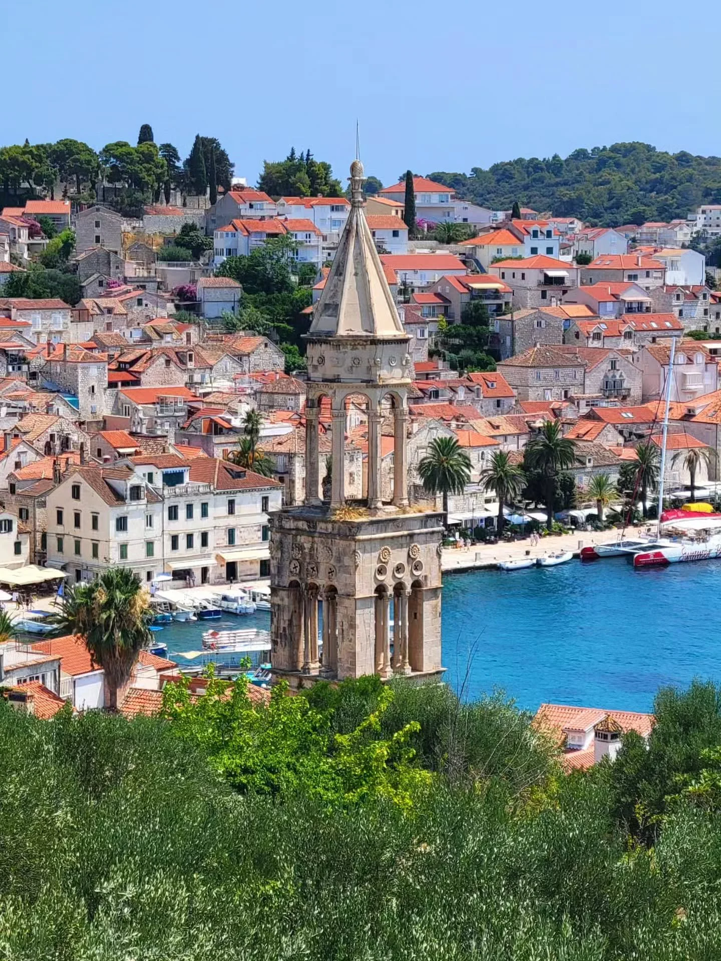 Some places are beautiful. Others change you a little bit!We arrived in the town of Hvar sweaty, with crabby kids, and one near-parental meltdown away from questioning our life choices after hauling our hot asses up what felt like a million stone ste