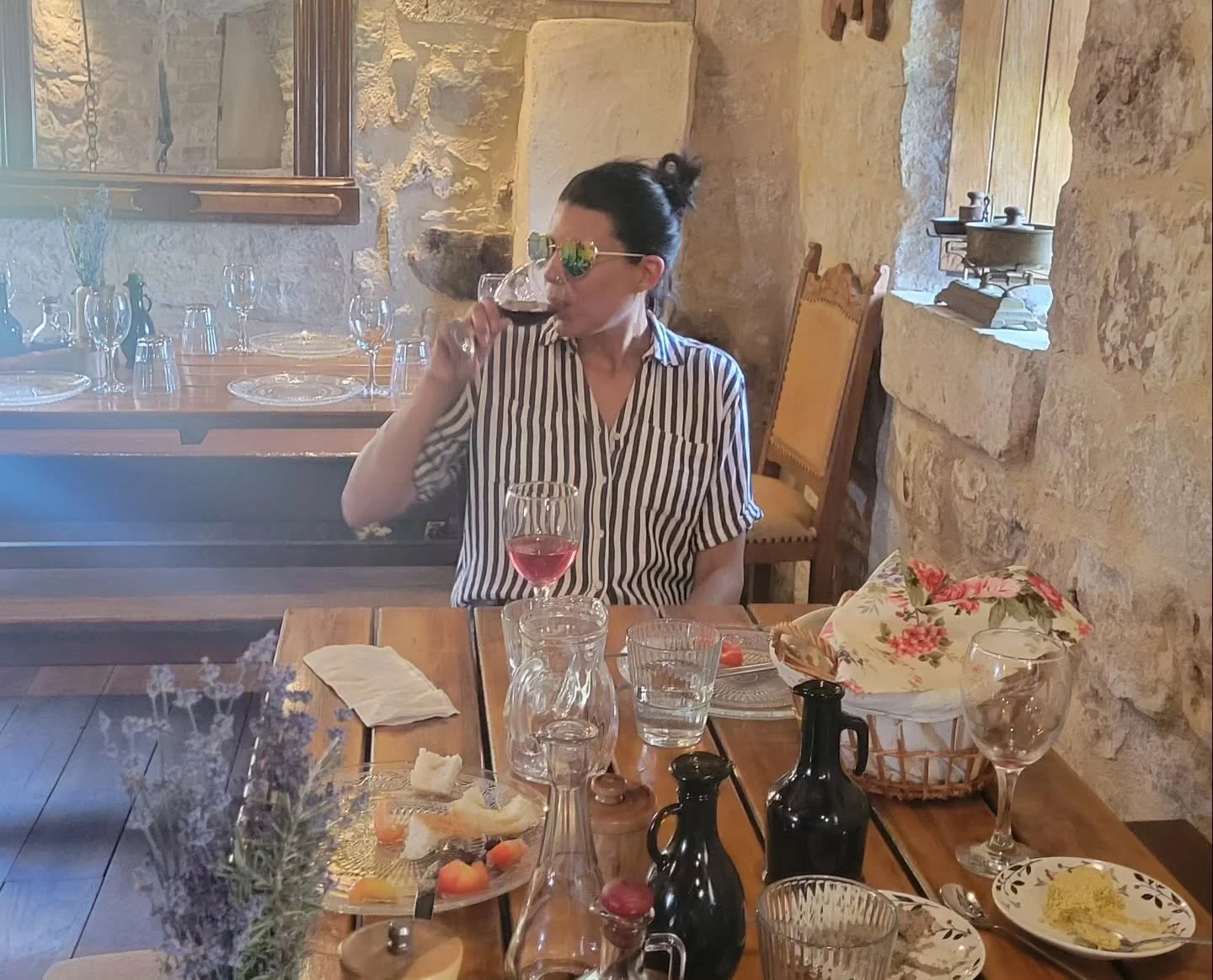 Island of Brač, I drink you up like a bottle of fine croatian wine! You were so yummy to us. We tasted incredible olive oil &amp; toured a 19th century olive mill. We aquaparked two days in a row (&amp; the parents' necks are still suffering!), we re