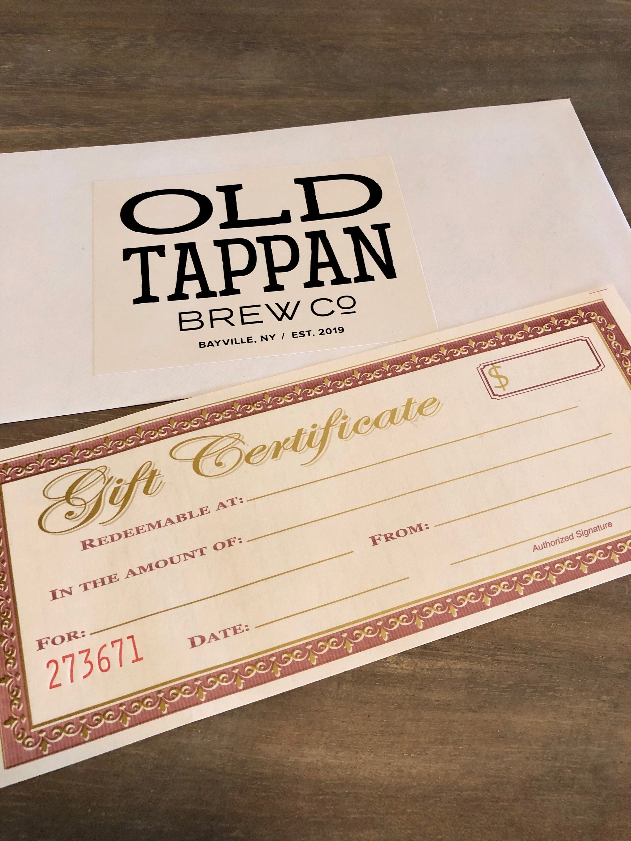 Gift Certificate