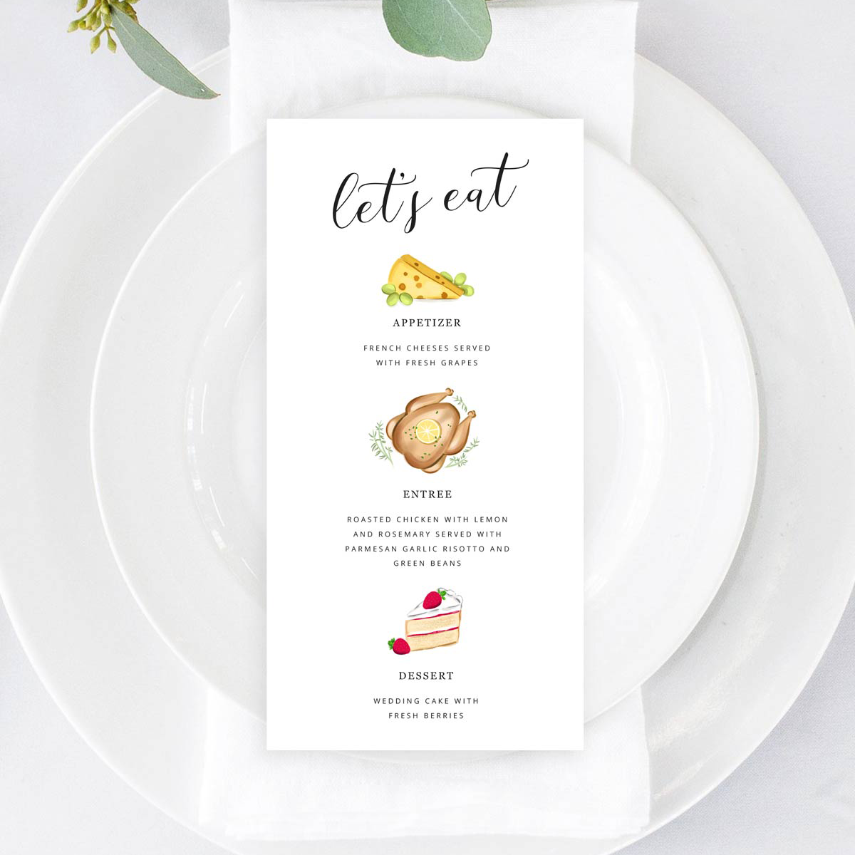 Menu Mockup