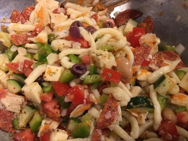 Classic Italian Spätzle (Pasta) Salad