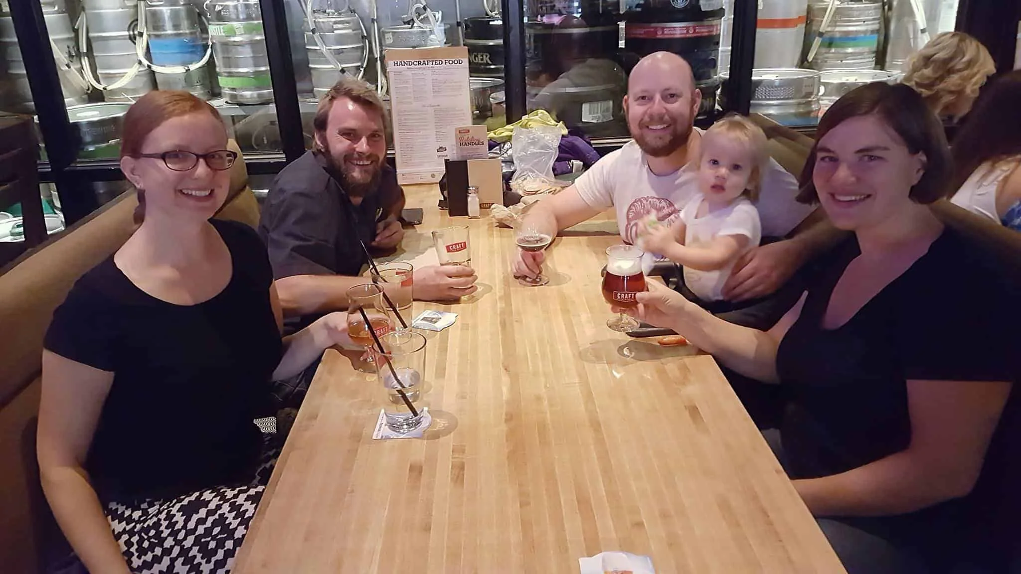 The Prairie Dog crew enjoying some cold brews!