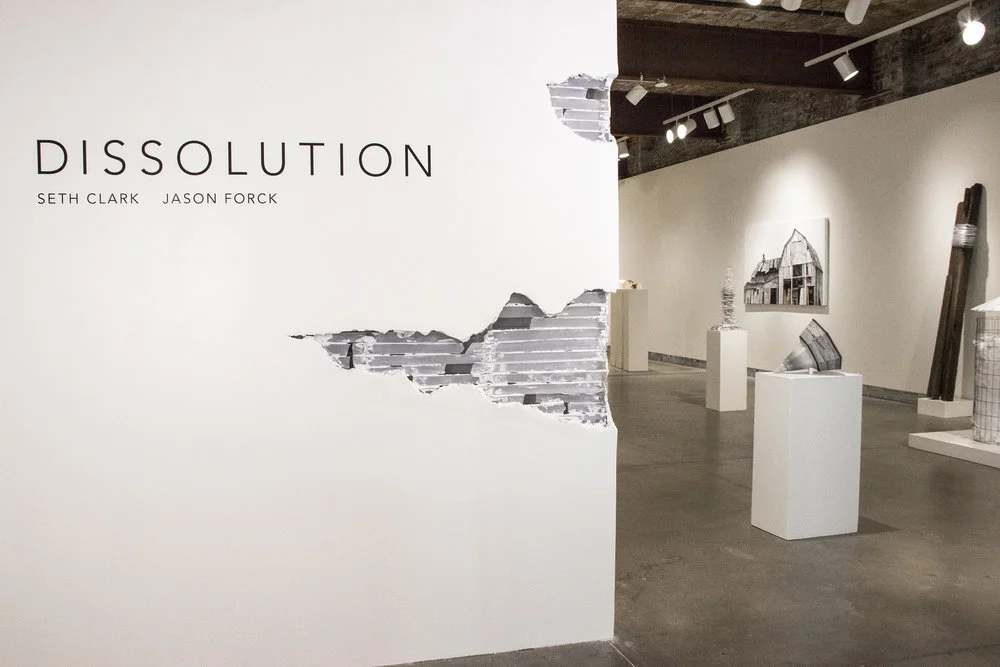 Dissolution Exhibition at the Pittsburgh Glass Center, 2016-2017. Courtesy of Seth Clark.