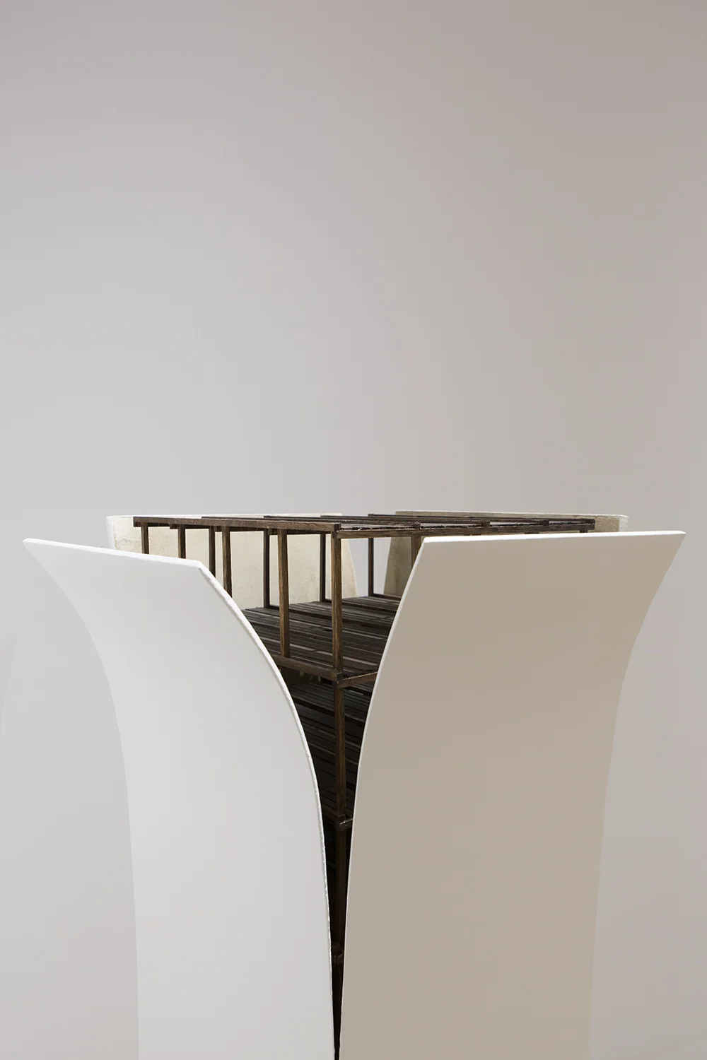 Pedestal piece from Clark’s 2015 Emerging Artist of the Year exhibit at Pittsburgh Center for the Arts. Courtesy of Seth Clark.