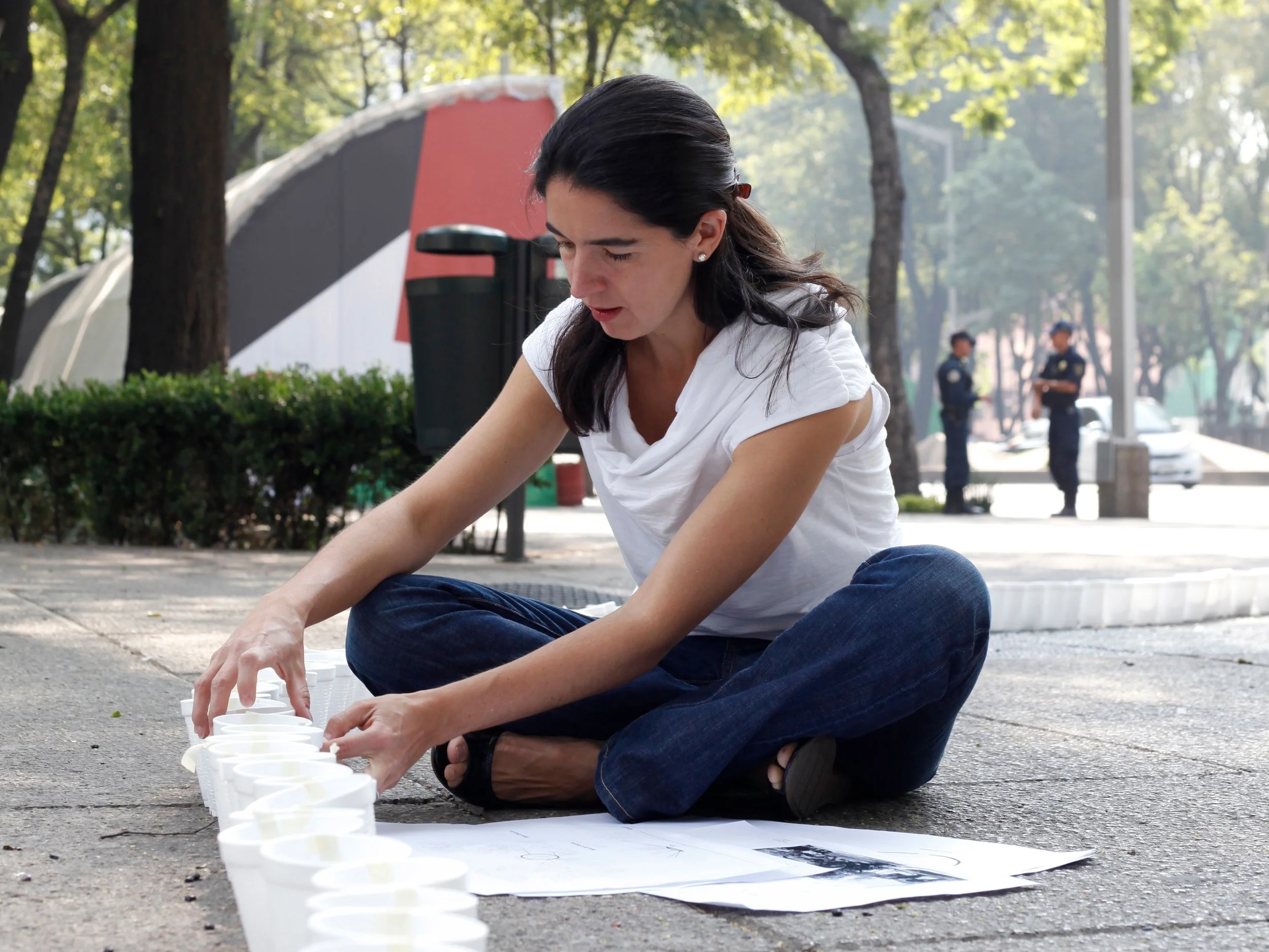 Fernanda Canales at work. Courtesy of Fernanda Canales.