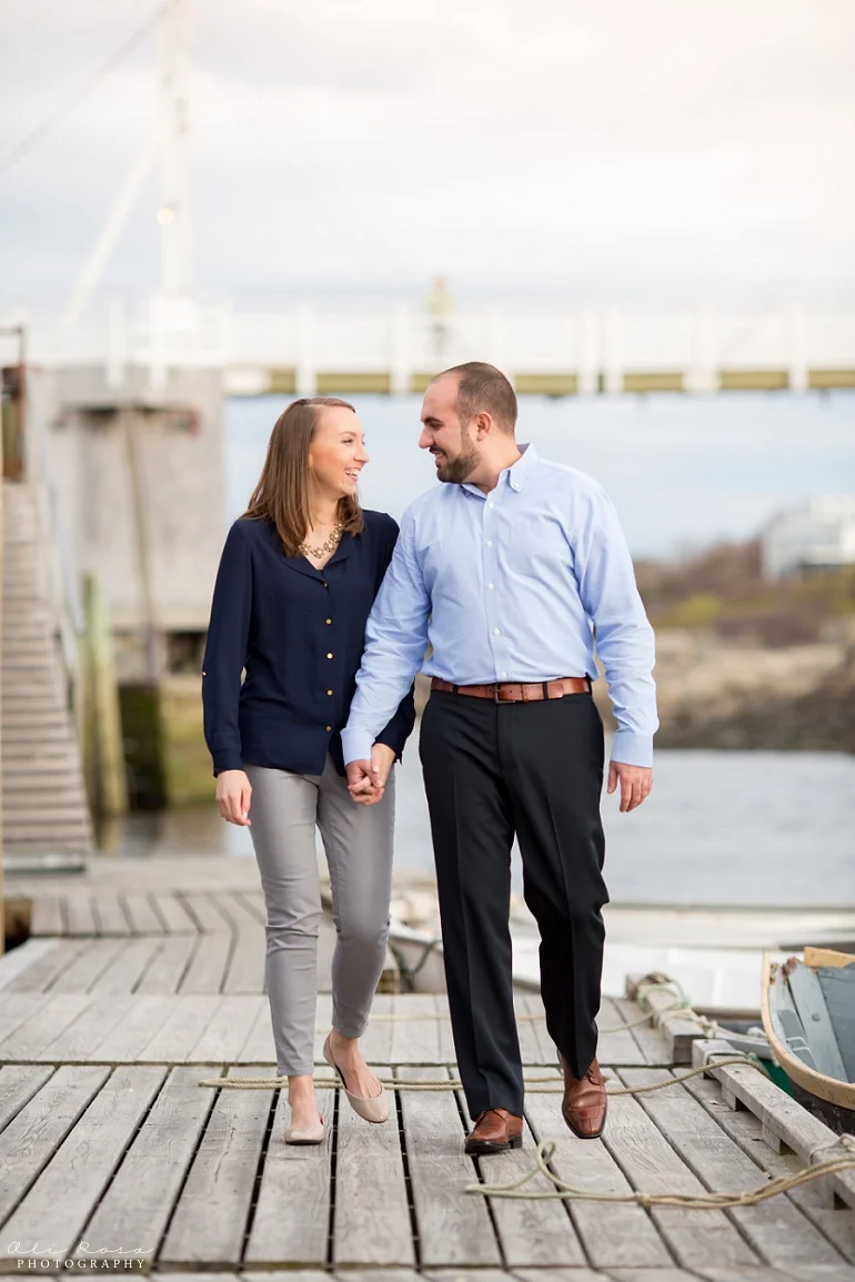 marginal way ogunqui maine engagement photost 05