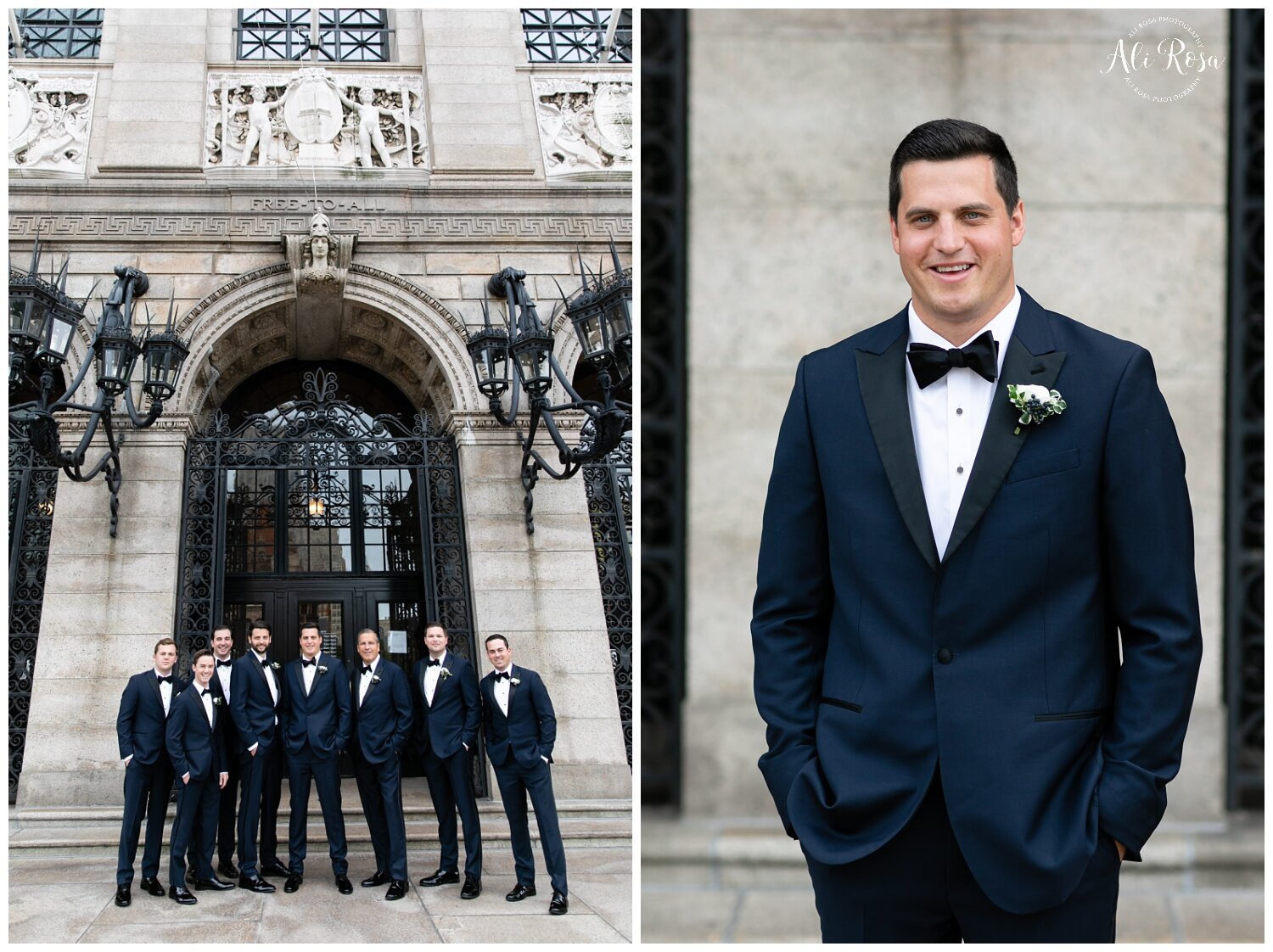 Boston Public Library BPL Boston Wedding Photographer Ali Rosa 017.jpg