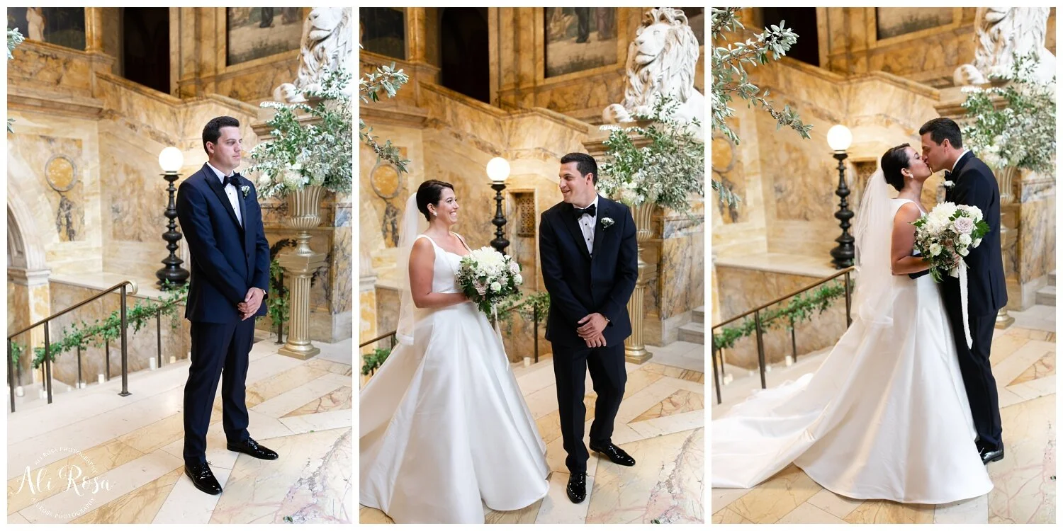 Boston Public Library BPL Boston Wedding Photographer Ali Rosa 019.jpg
