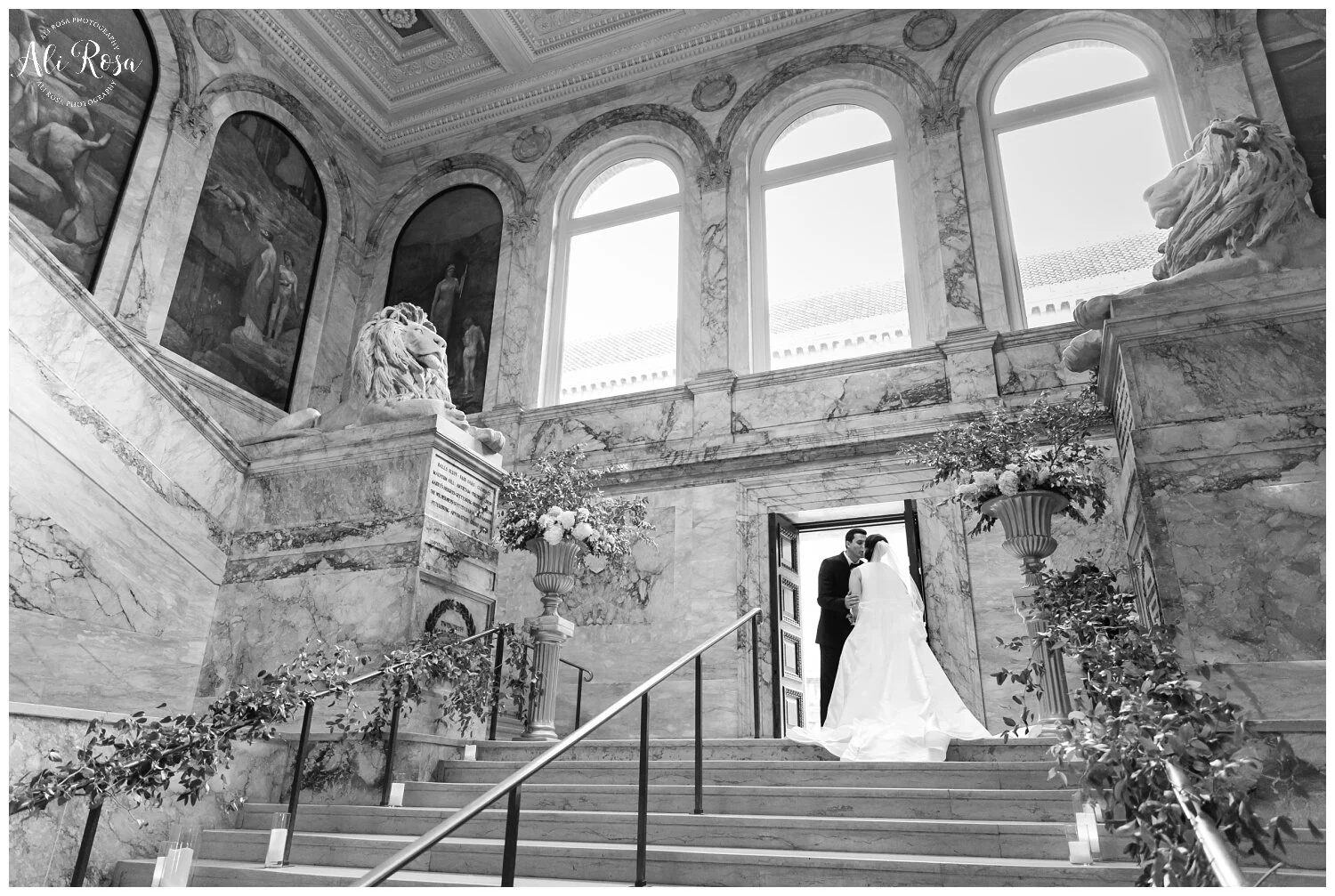 Boston Public Library BPL Boston Wedding Photographer Ali Rosa 020.jpg