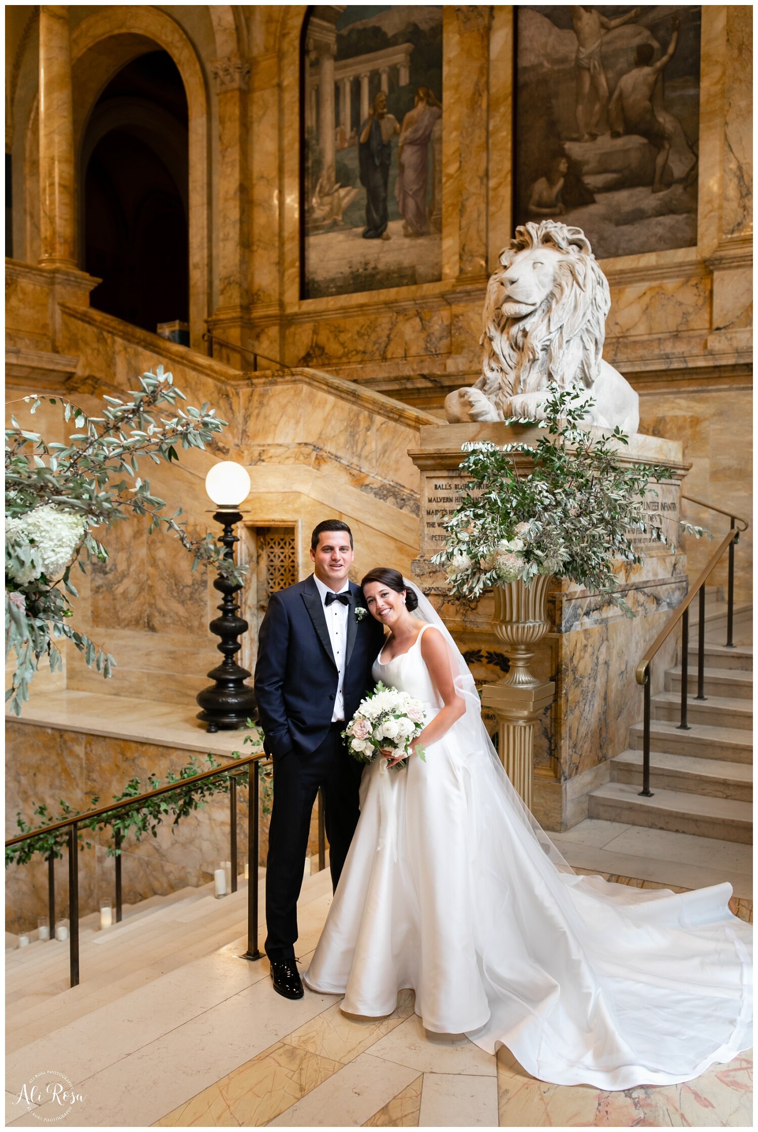 Boston Public Library BPL Boston Wedding Photographer Ali Rosa 023.jpg