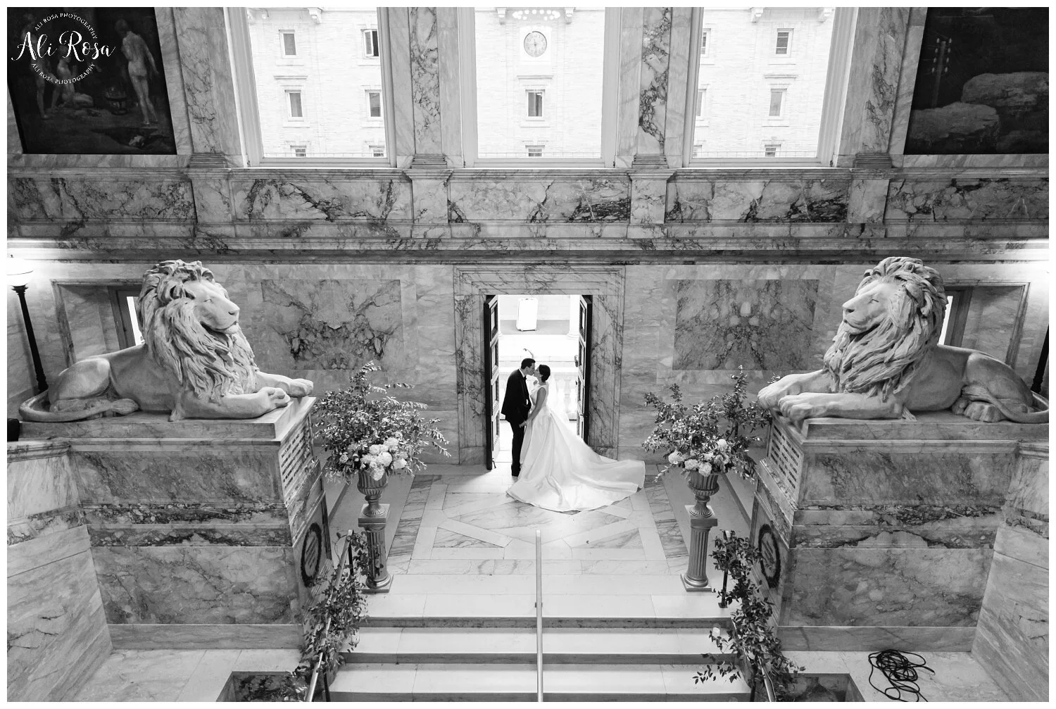 Boston Public Library BPL Boston Wedding Photographer Ali Rosa 025.jpg