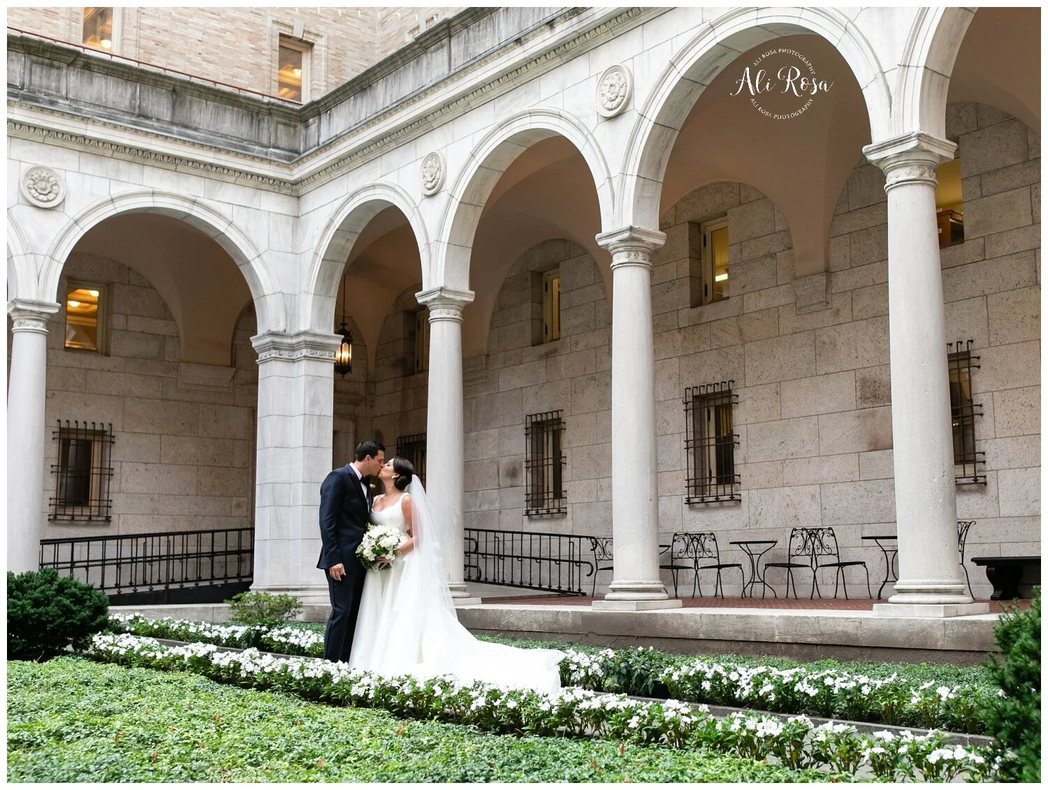 Boston Public Library BPL Boston Wedding Photographer Ali Rosa 026.jpg