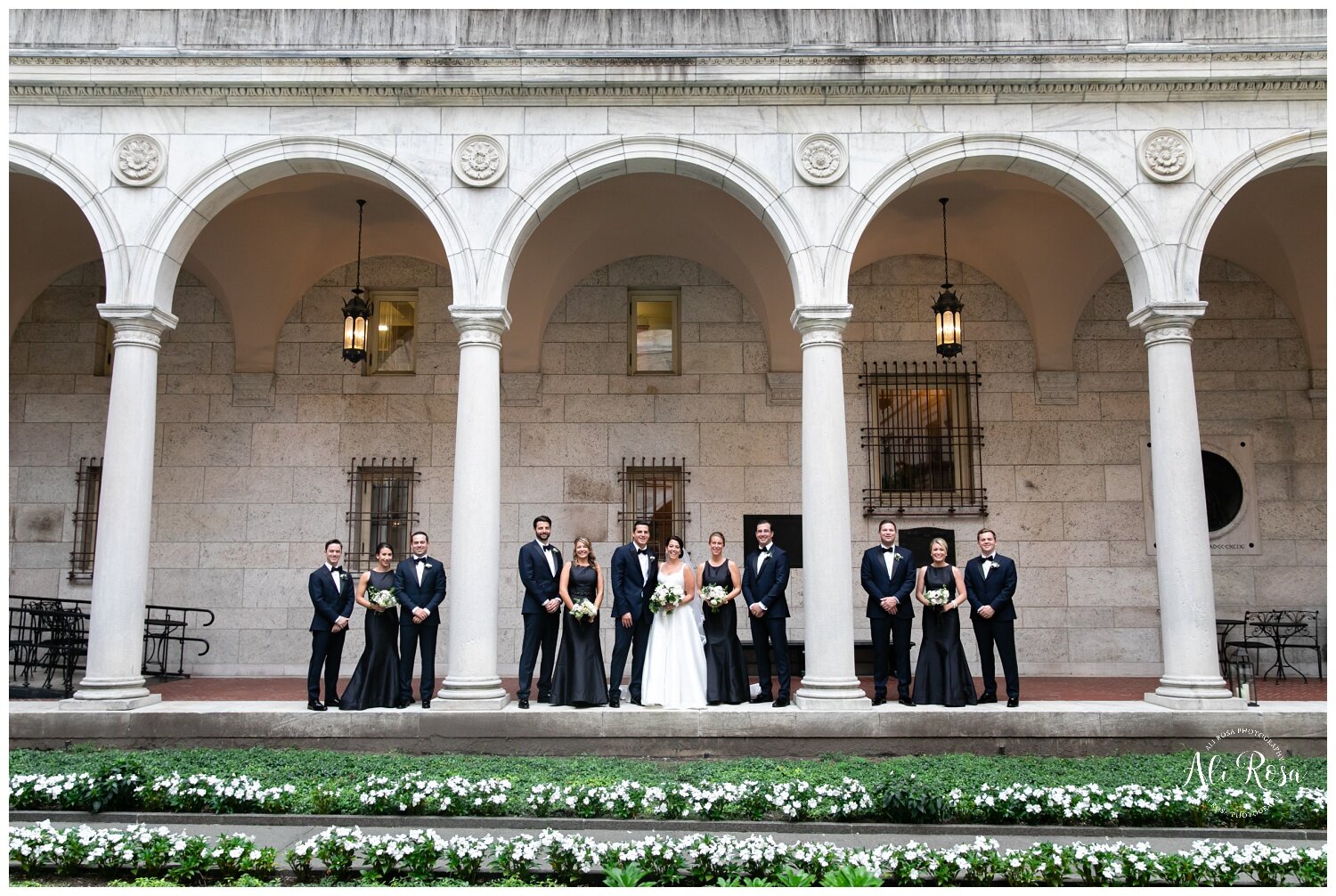 Boston Public Library BPL Boston Wedding Photographer Ali Rosa 027.jpg