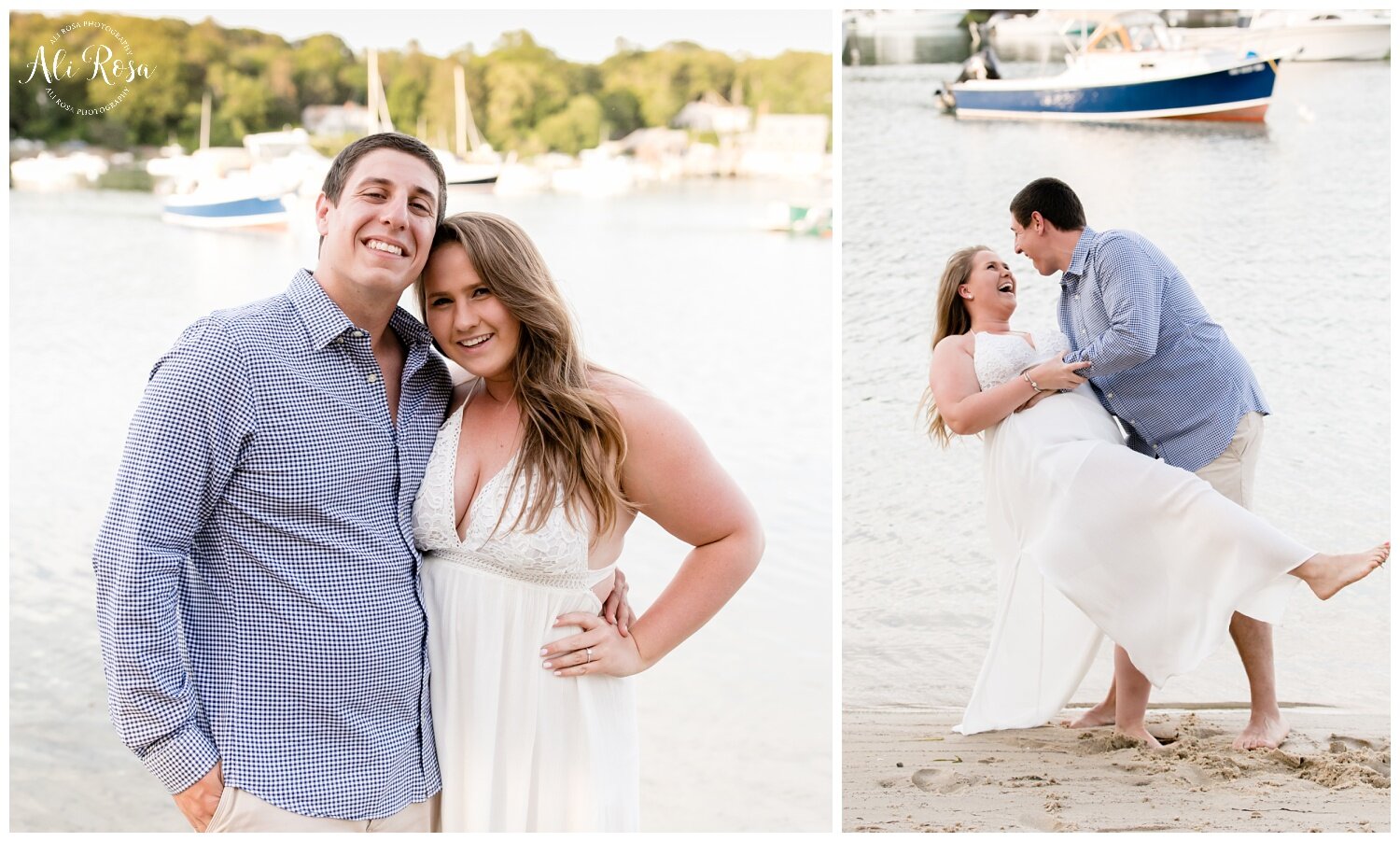 The Knob Falmouth engagement photos Boston Cape Cod wedding Photographer Ali Rosa001.jpg