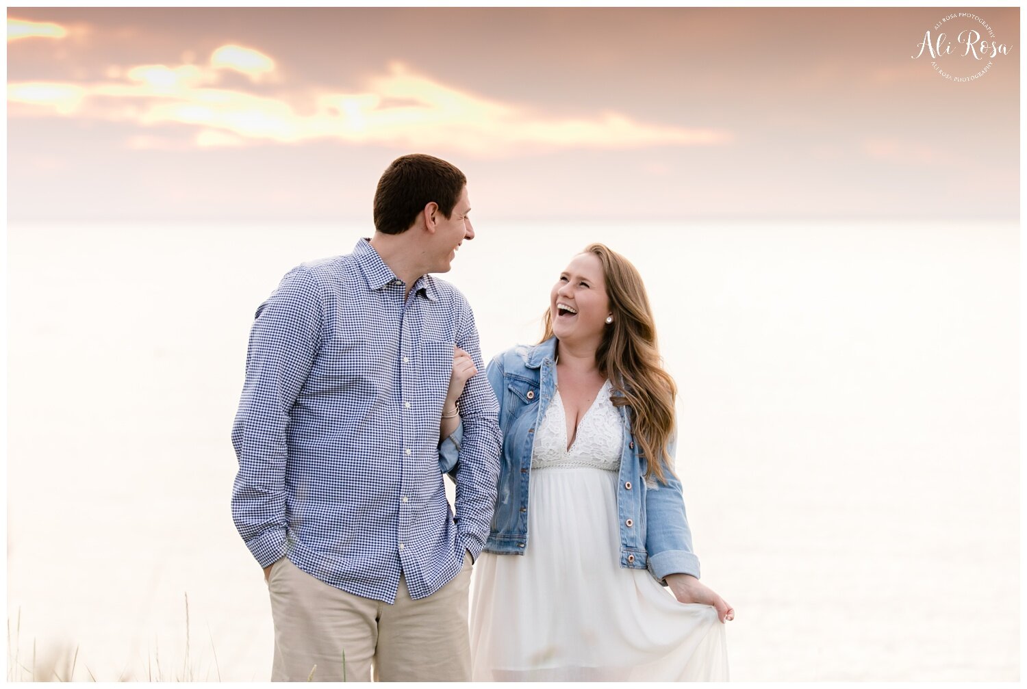 The Knob Falmouth engagement photos Boston Cape Cod wedding Photographer Ali Rosa017.jpg