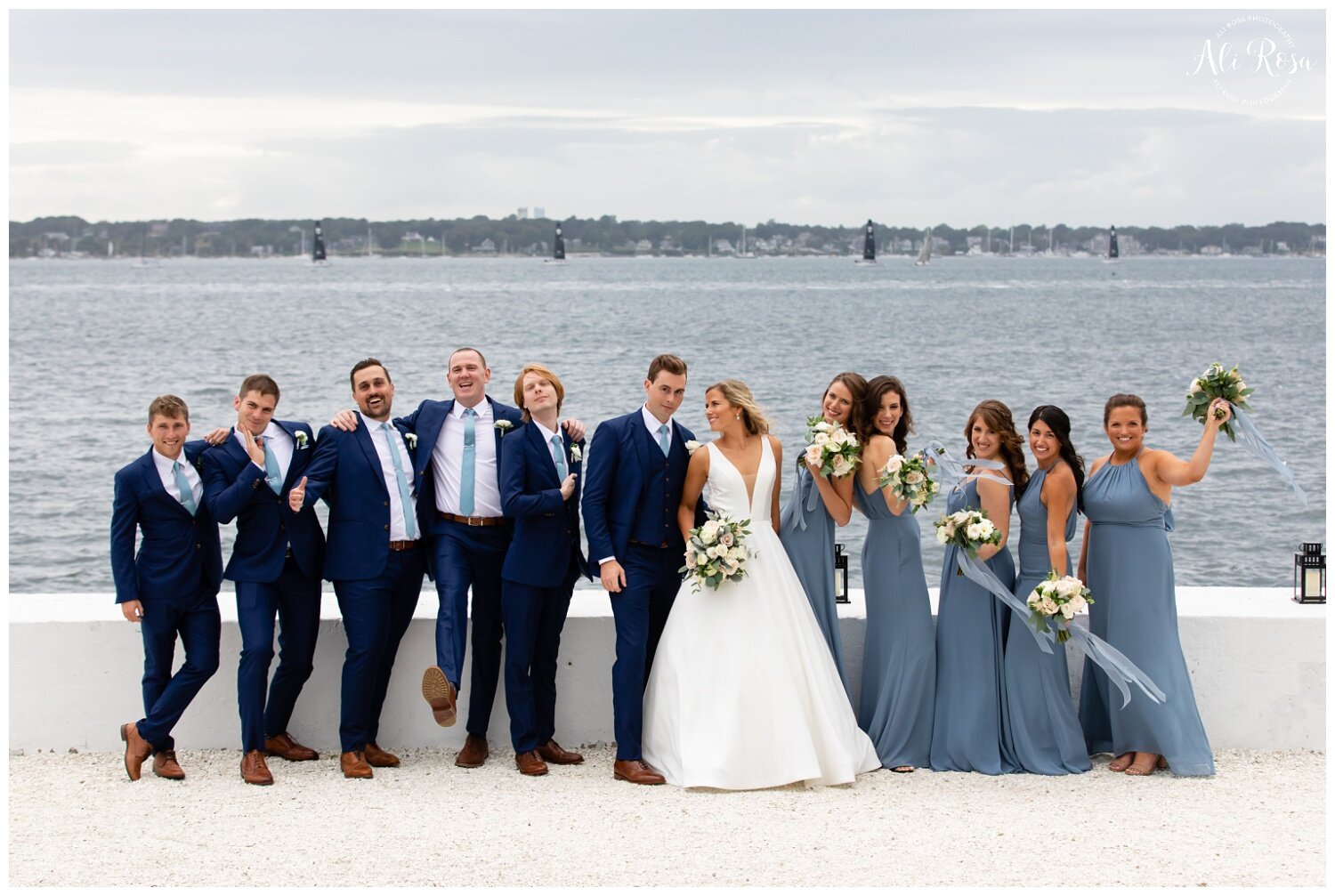 Belle Mer Longwood Boston Newport Wedding Photographer Ali Rosa 093.jpg