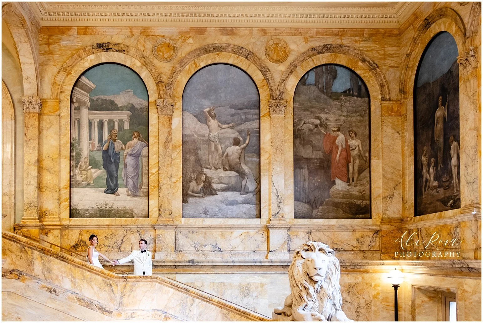 Ali Rosa Photography Boston Public Library Wedding Raffles Hotel Boston_057.jpg