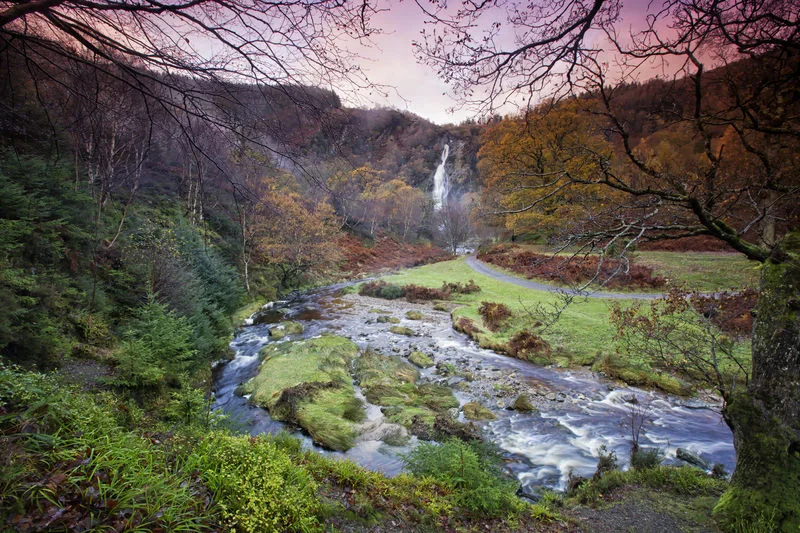 Powerscourt Waterfall, Co Wicklow Powerscourt Waterfall in Co Wicklow.jpg