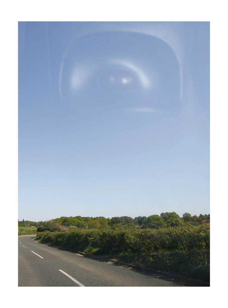 Eye Sky (Suffolk, England, 2011) by Johnny Green (53 x 43cm) Price: £300 Size: 20.9 H x 16.9 W x 1.2 in This is the 1st of 12 Limited Edition C-type Lambda prints, encased in a beautiful gloss white ayous wood frame. The matt photograph is signed & dated en verso by the artist and has an elegant off white mount also.