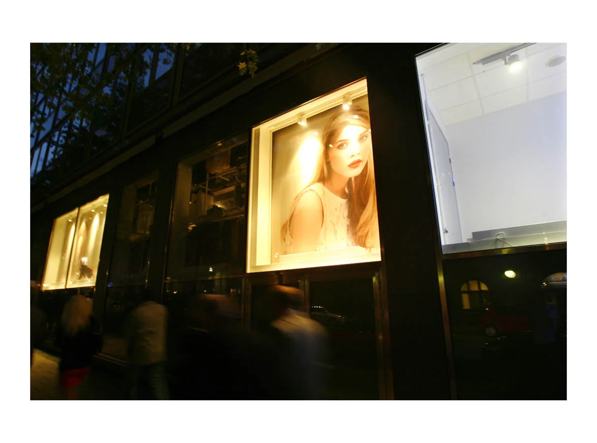 Sodium Heartbreak (Stockholm, Sweden, 2012) by Johnny Green (33 x 43cm) Price: £250 Size: 13 H x 16.9 W x 1.2 in This is the 1st of 12 Limited Edition C-type Lambda prints, encased in a beautiful gloss white ayous wood frame. The matt photograph is signed & dated en verso by the artist and has an elegant off white mount also.