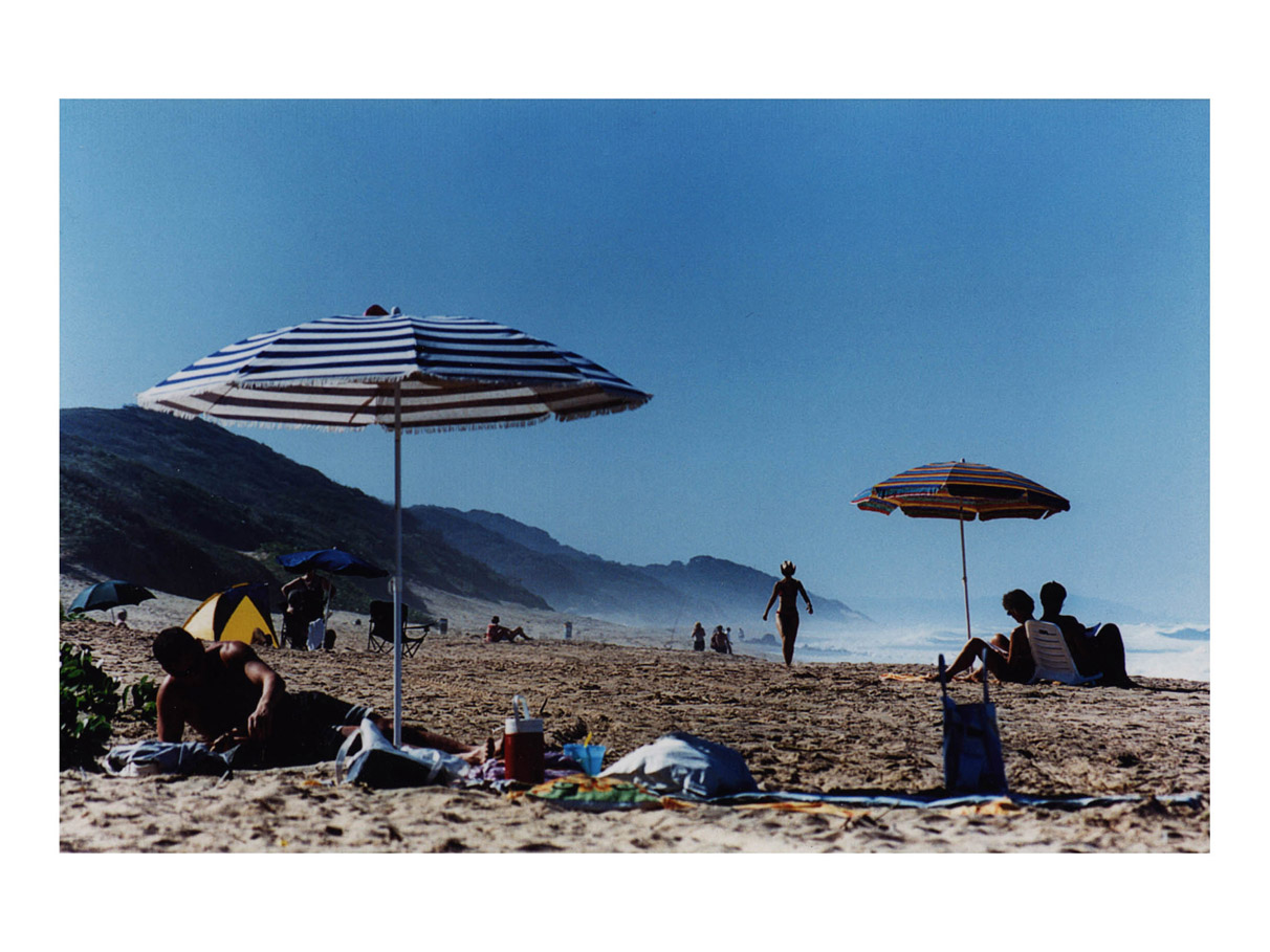   Dark Brown  (Durban, South Africa, circa 2001) by Johnny Green (43 x 53cm)   Size: 16.9 H x 20.9 W x 1.7 in   This is the 1st of 21 Limited Edition C-type Lambda prints, encased in a beautiful, black wooden frame. The matt photograph has an elegant